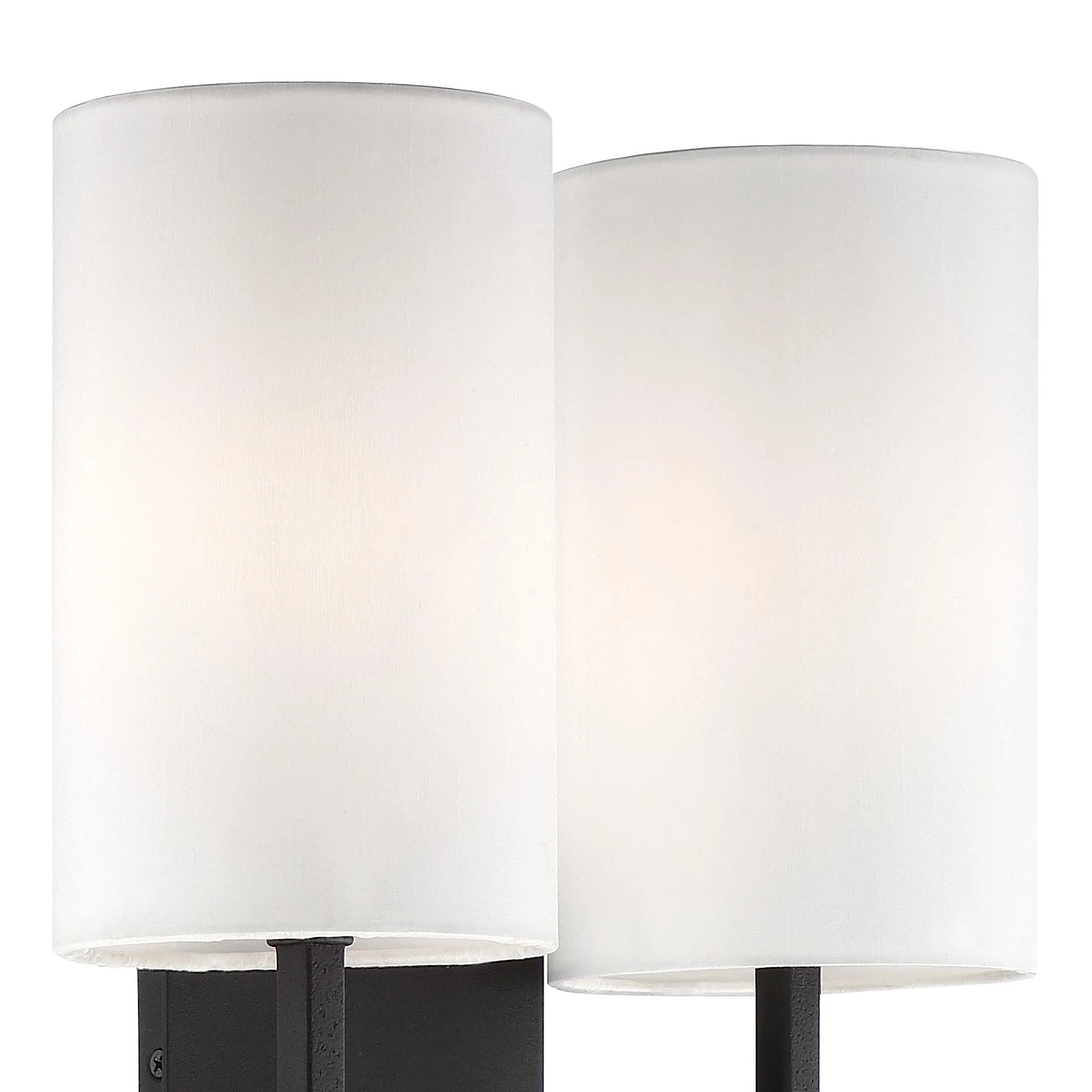 Crystorama Veronica 11'' Black Forged Sconce - Image 4
