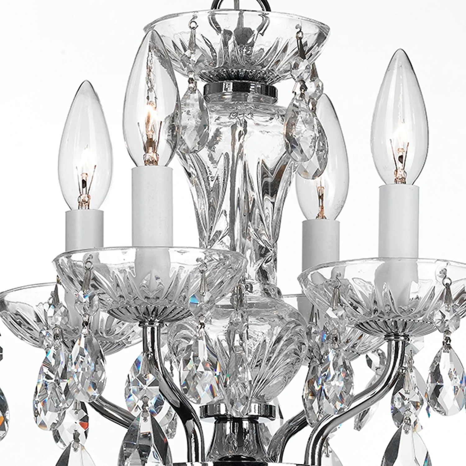 Crystorama Welton 11'' Swarovski Spectra Crystal Polished Chrome Chandelier - Image 5