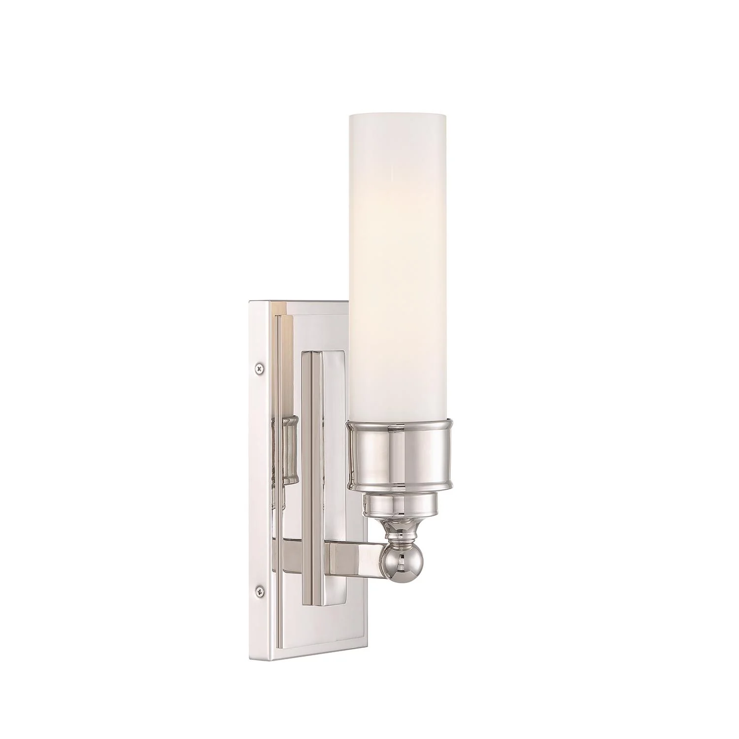 Crystorama Wilcox 4.75'' Led Polished Nickel Sconce