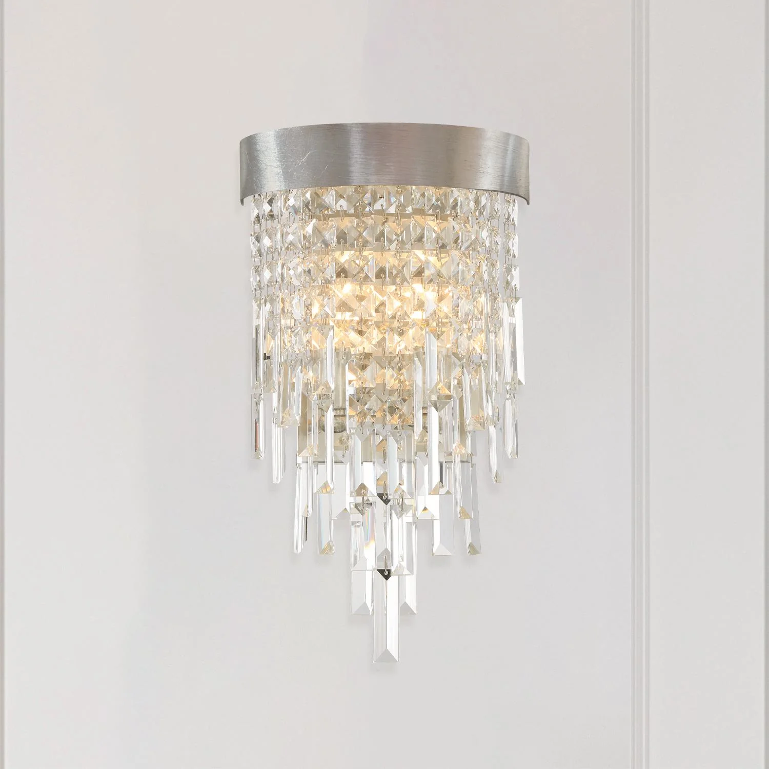 Crystorama Winfield 9.75'' Antique Silver Sconce - Image 6