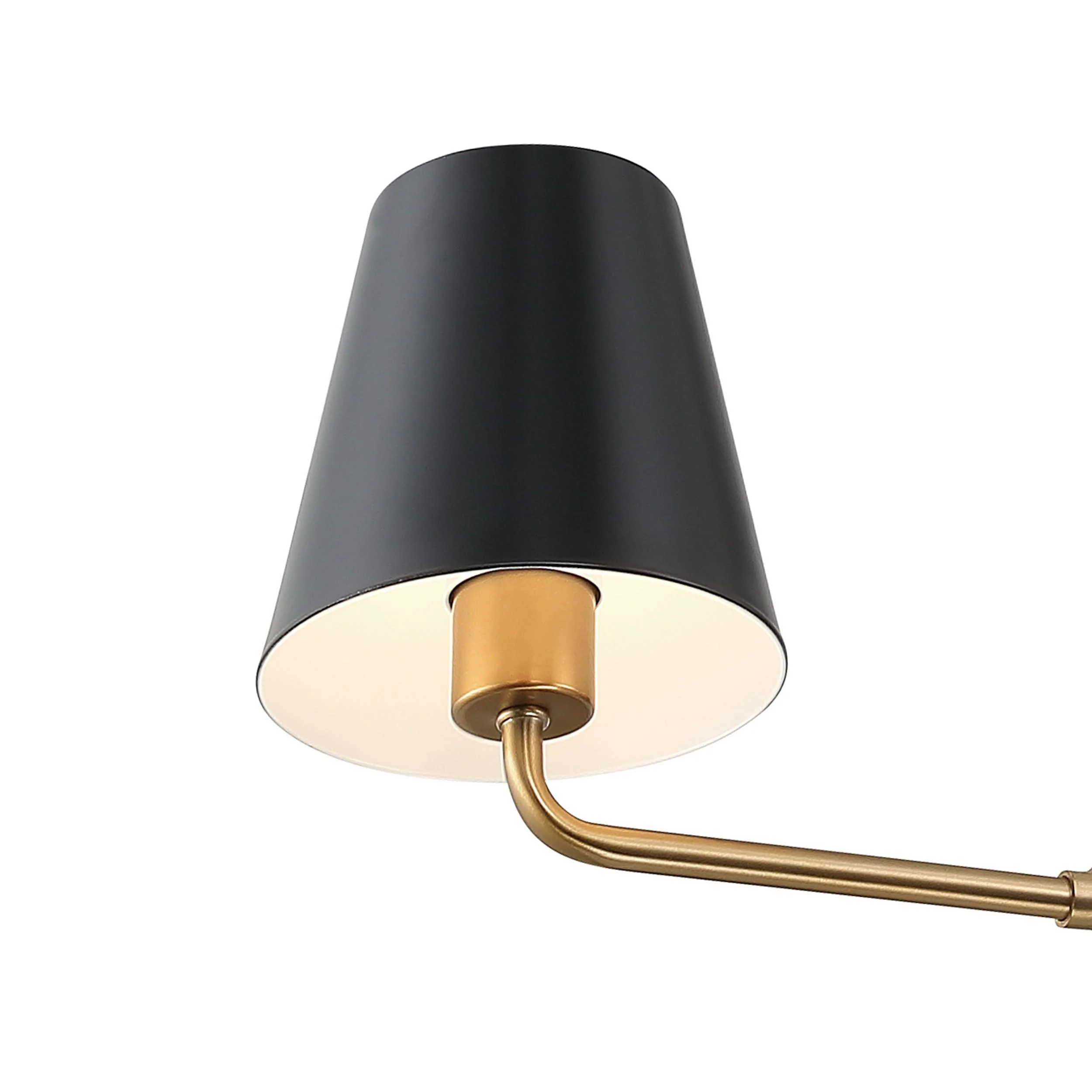 Crystorama Xavier 42'' Vibrant Gold Linear Chandelier - Image 6