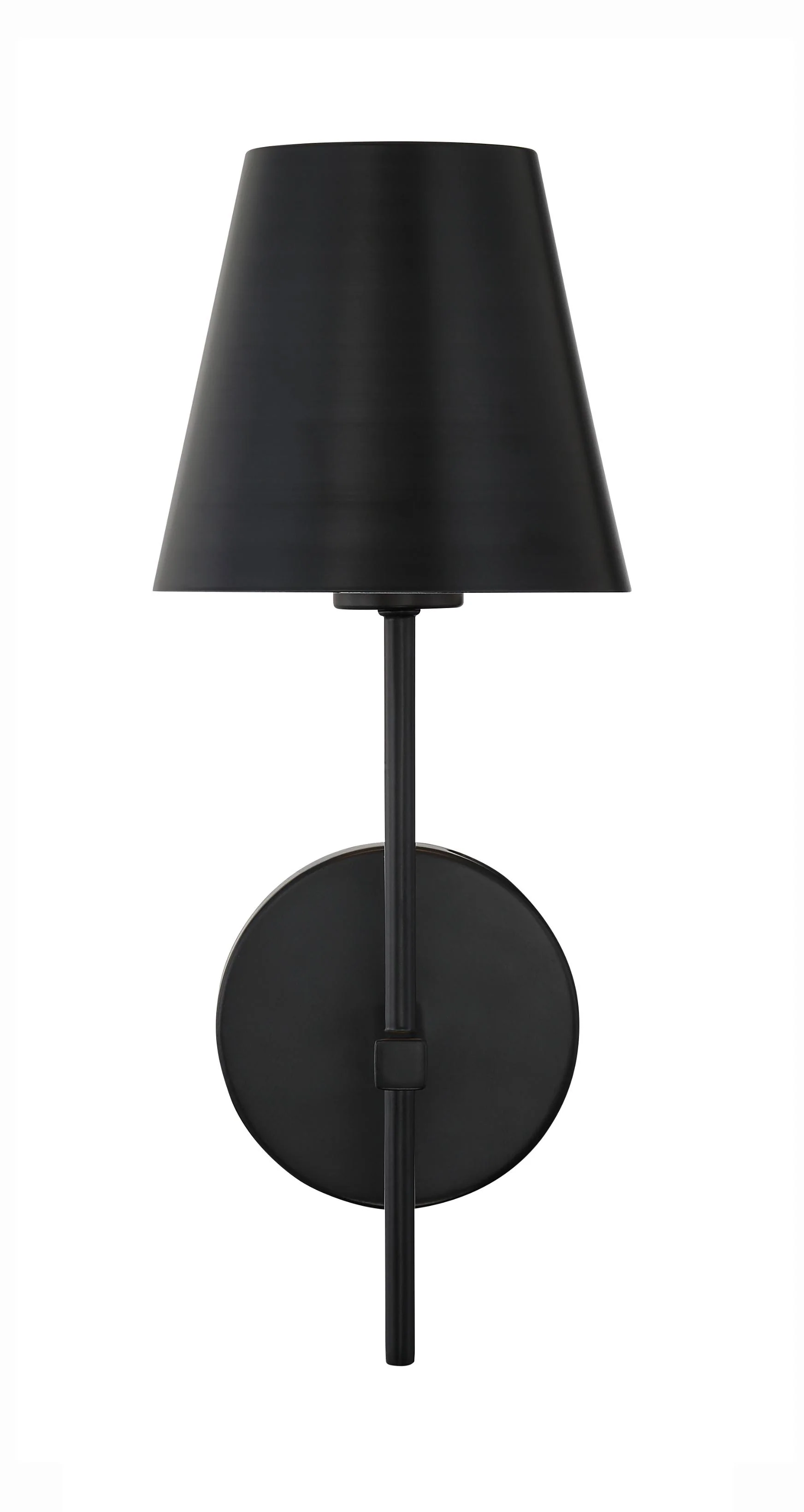 Crystorama Xavier 6'' Matte Black Sconce - Image 4