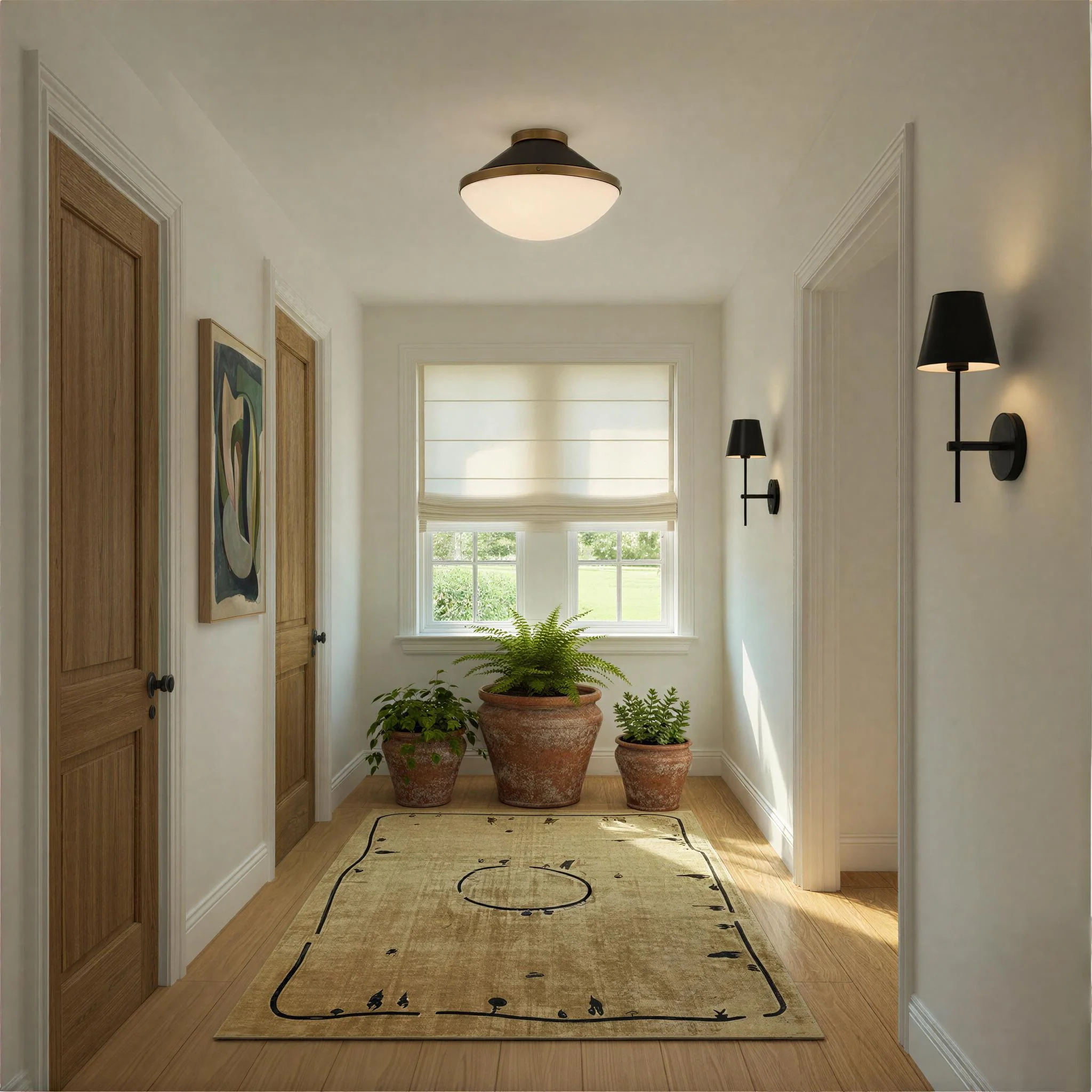 Crystorama Xavier 6'' Matte Black Sconce - Image 8