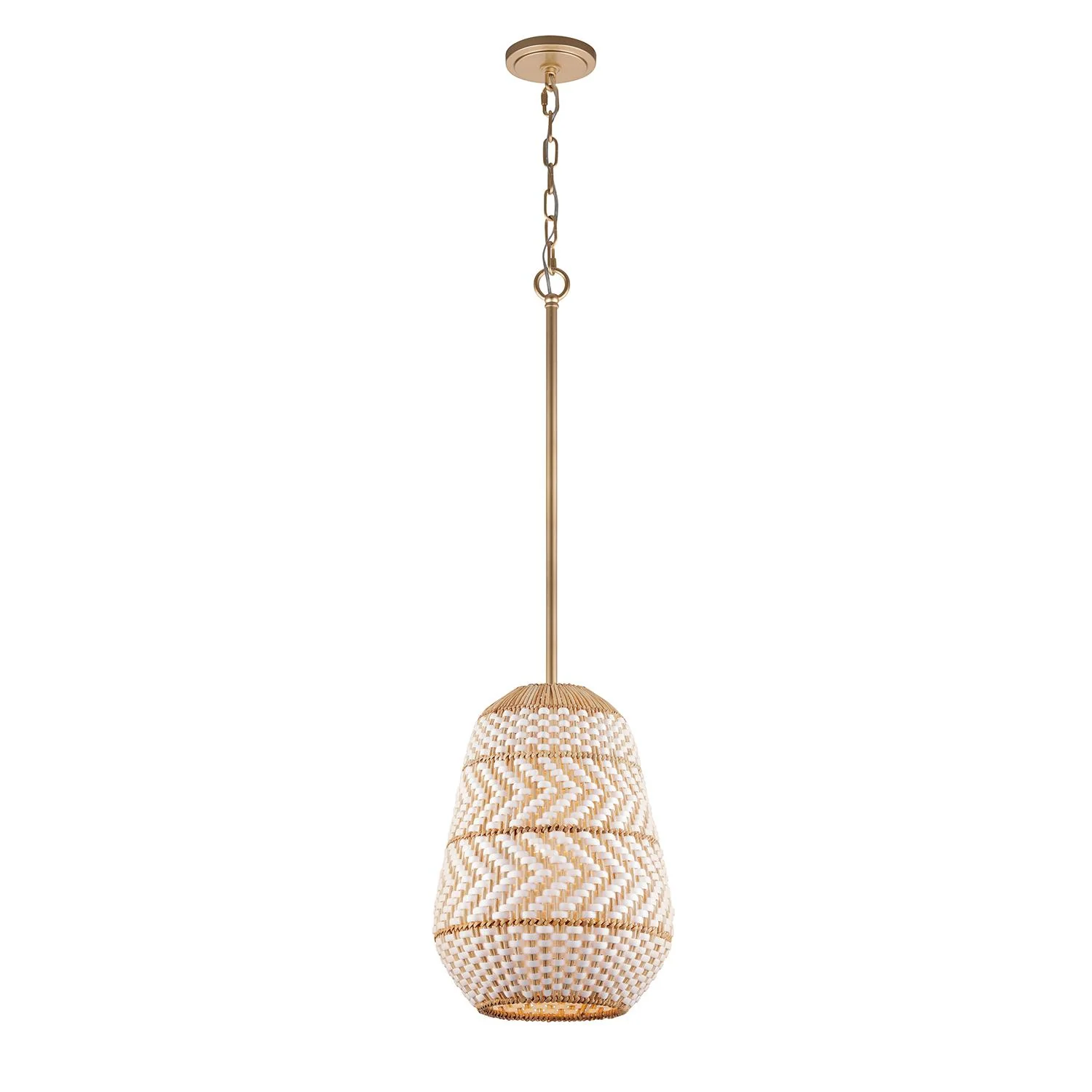 Crystorama Zanzibar 10'' Soft Gold Pendant - Image 5