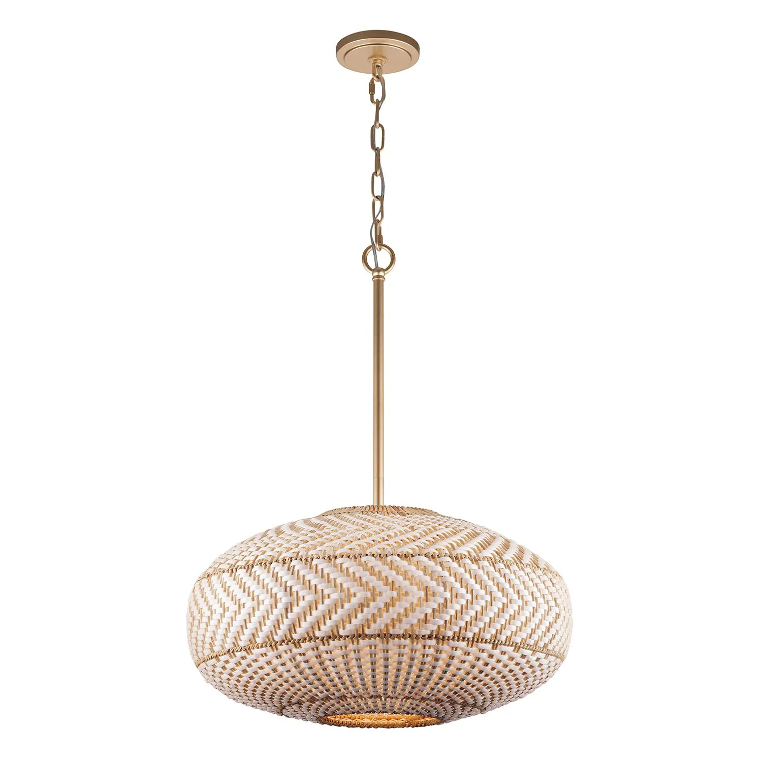 Crystorama Zanzibar 22'' Soft Gold Pendant - Image 6