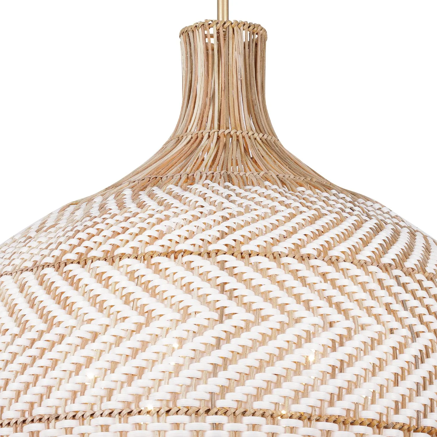 Crystorama Zanzibar 26'' Soft Gold Pendant - Image 4