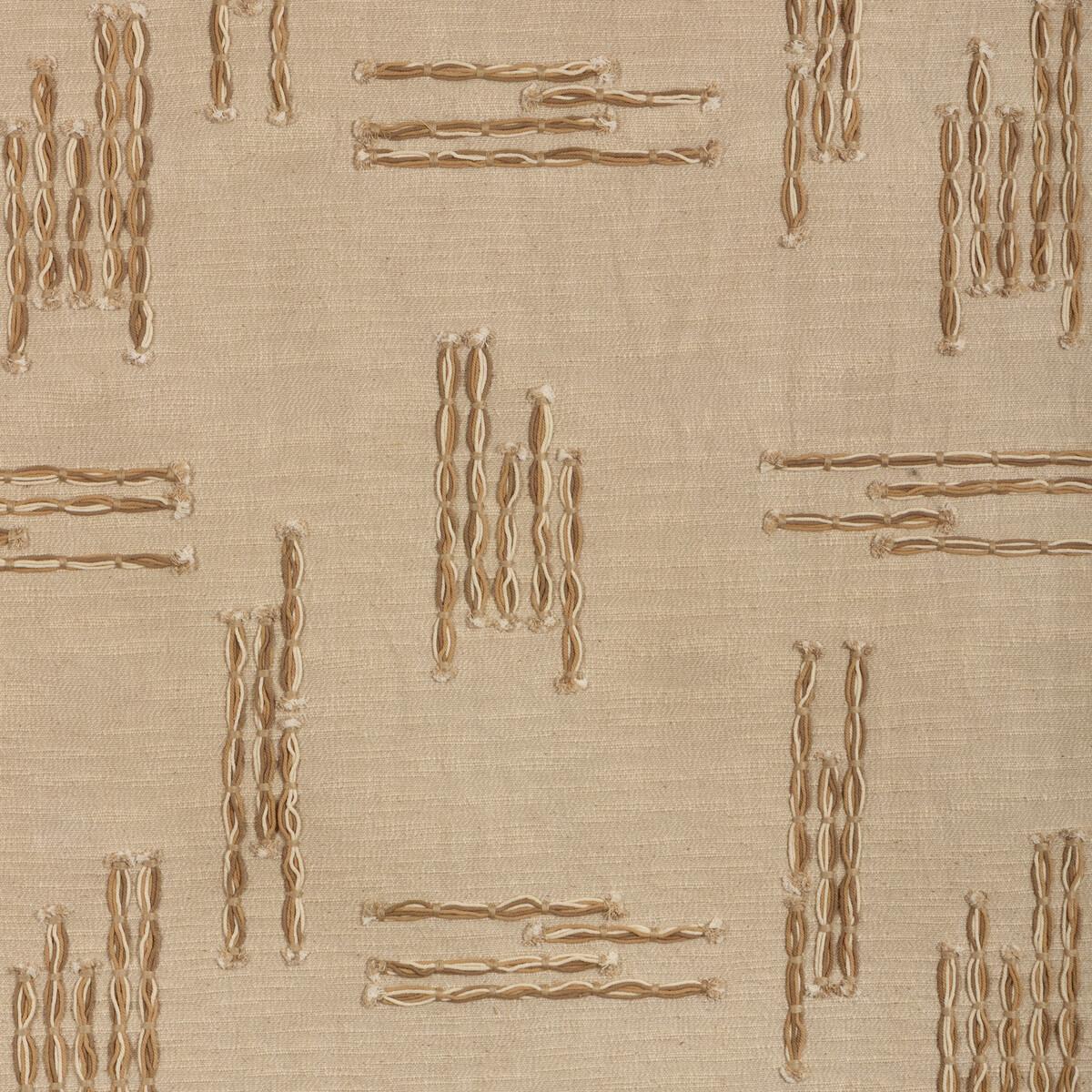 Donghia Cut The Line Sand Fabric