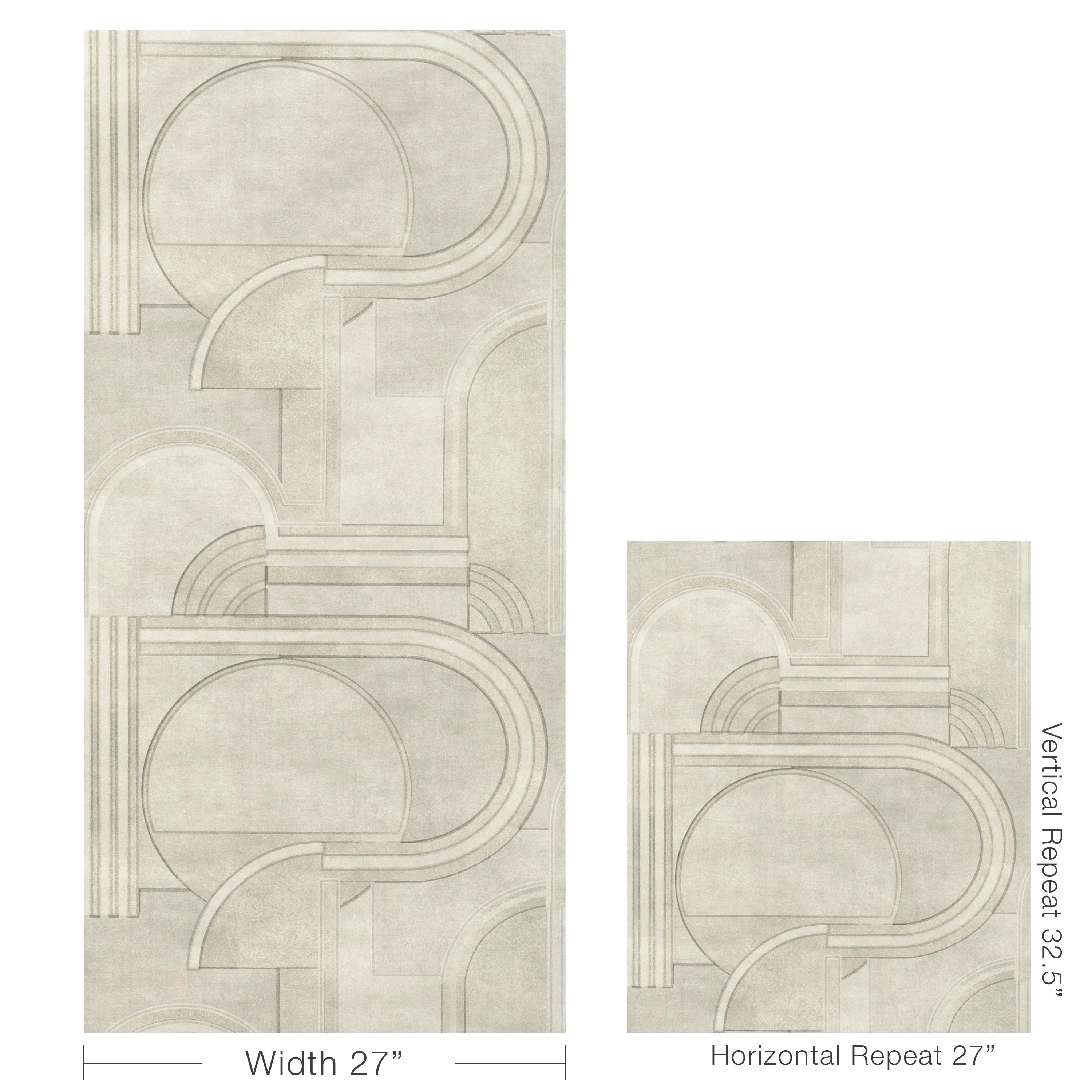 Donghia Metropolis Platinum Wallpaper - Image 5