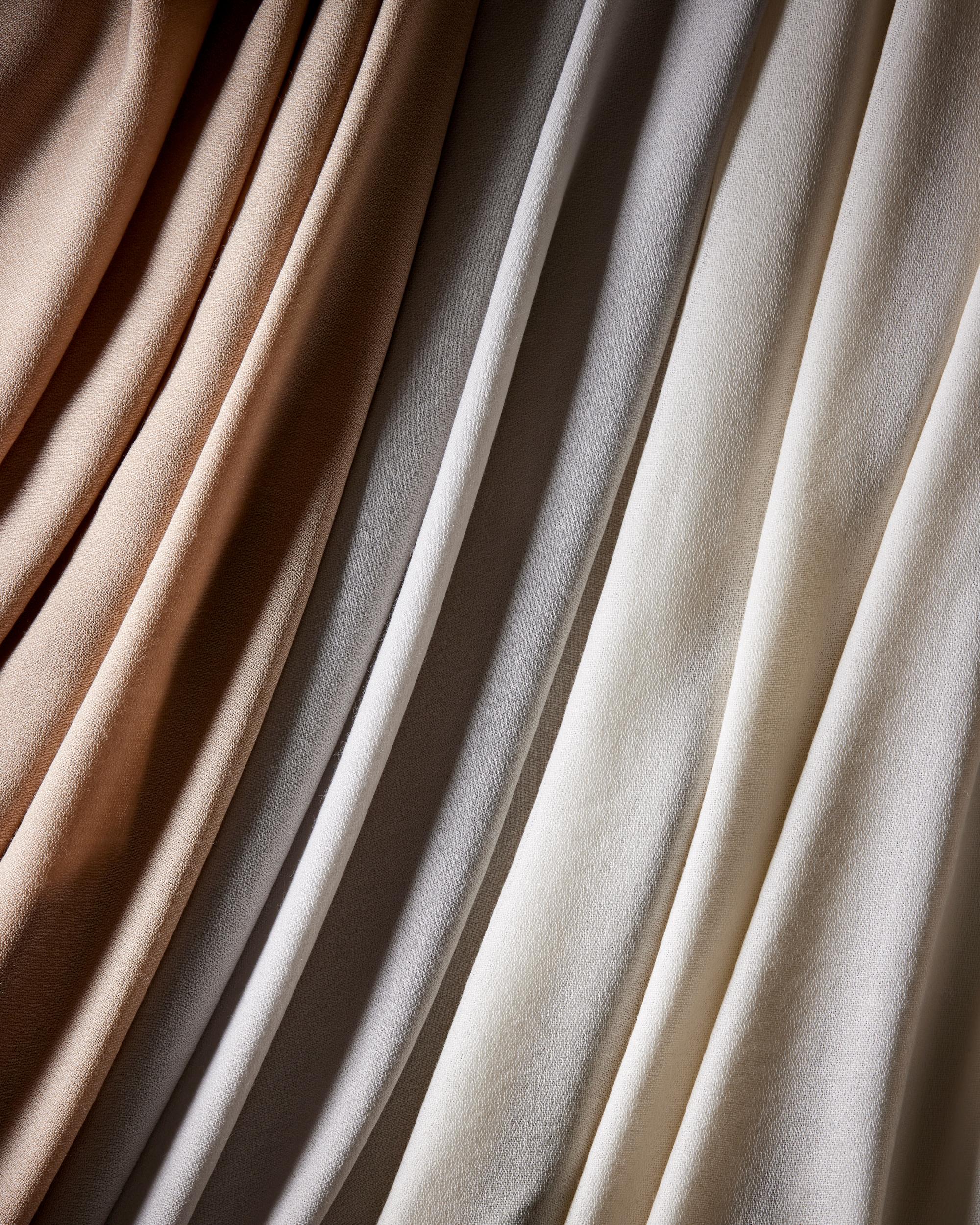 Donghia Sheepish Natural Drapery Fabric - Image 6
