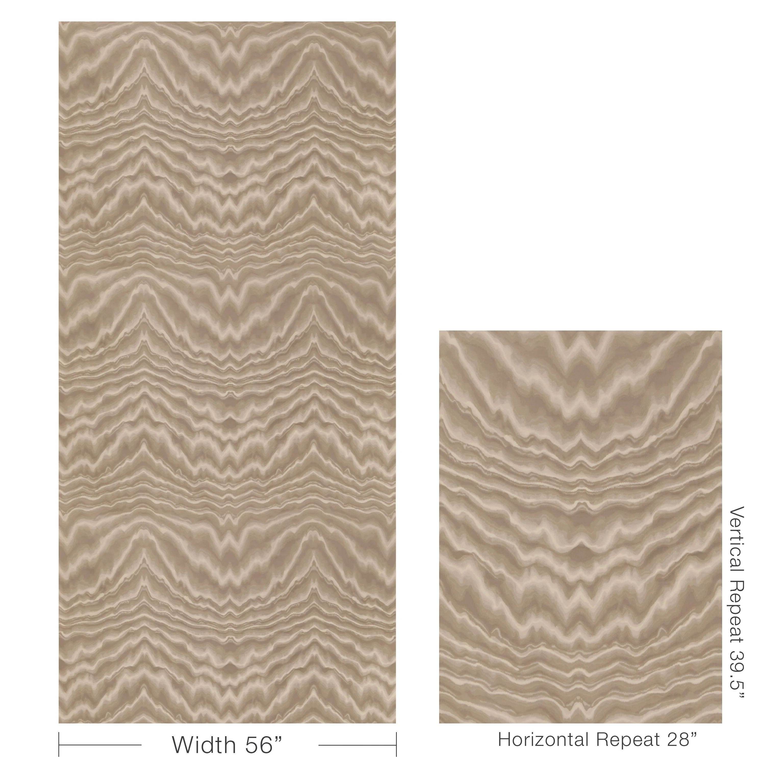 Donghia Vibrato Sand Fabric - Image 5