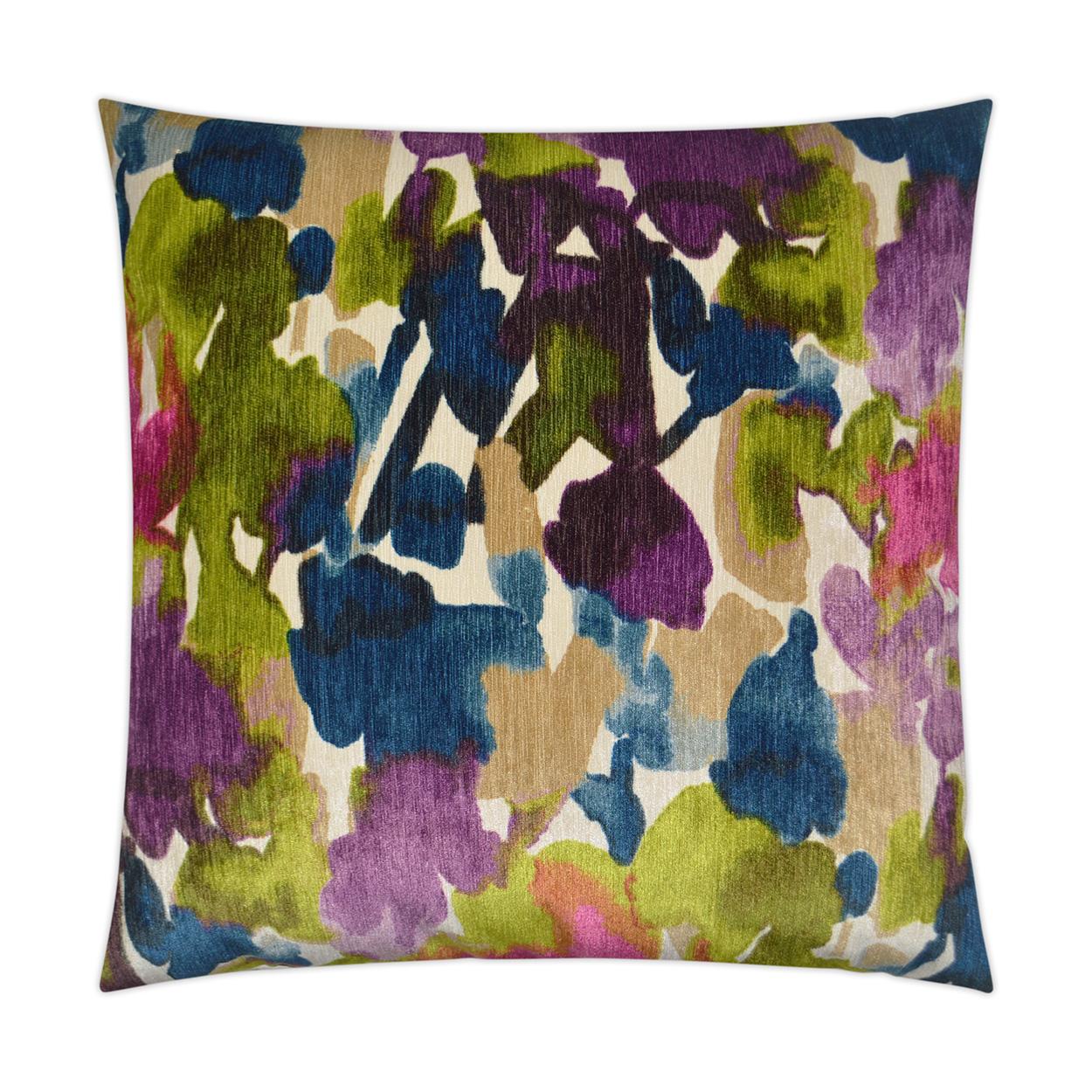 D.V. Kap Home Aquarelle Multi 24" X 24" Pillow