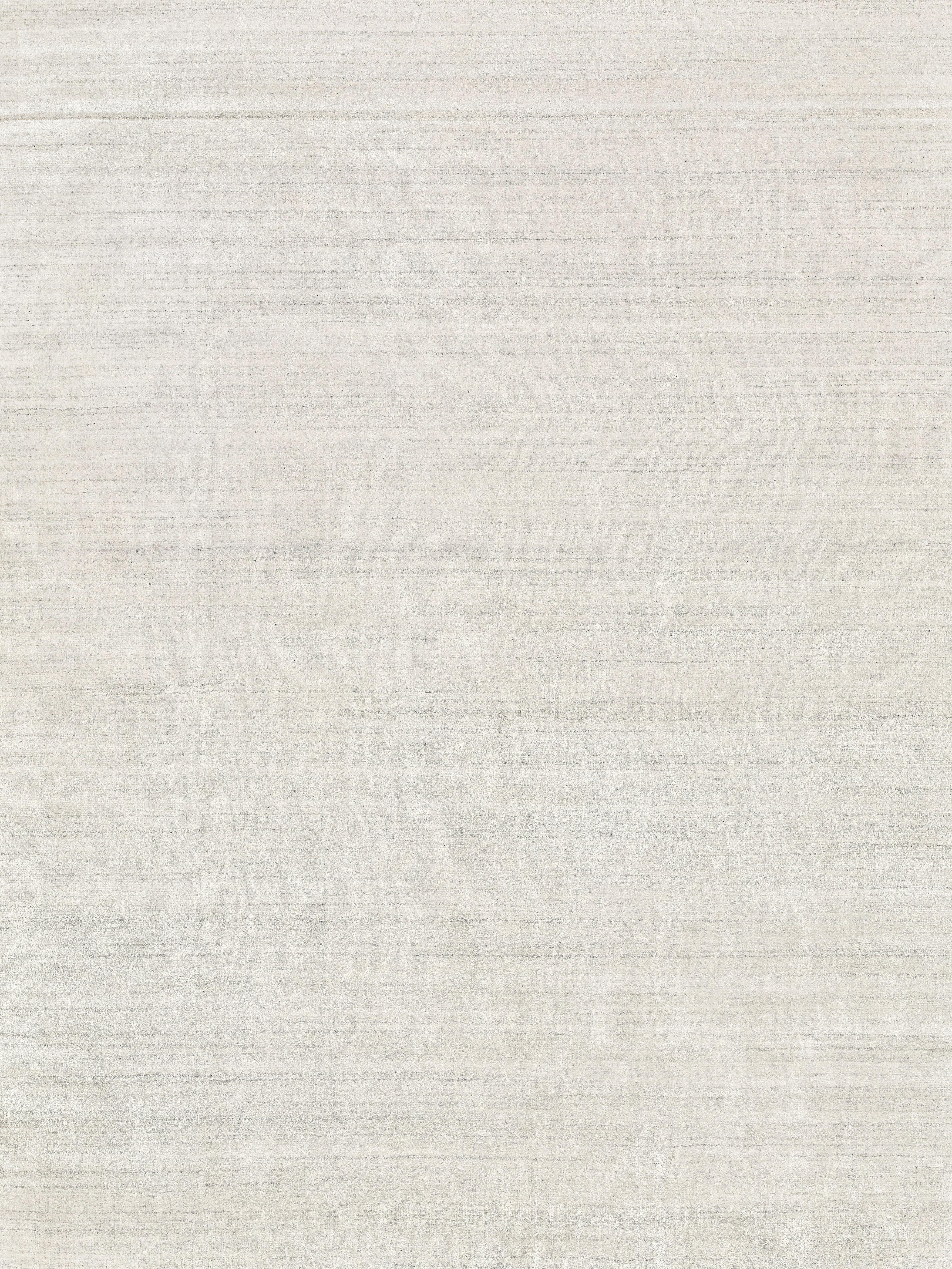 Exquisite Rugs Ambrose Hand Tufted Wool/Bamboo Silk In 6975 Ivory/Gray 12' X 9' Area Rug