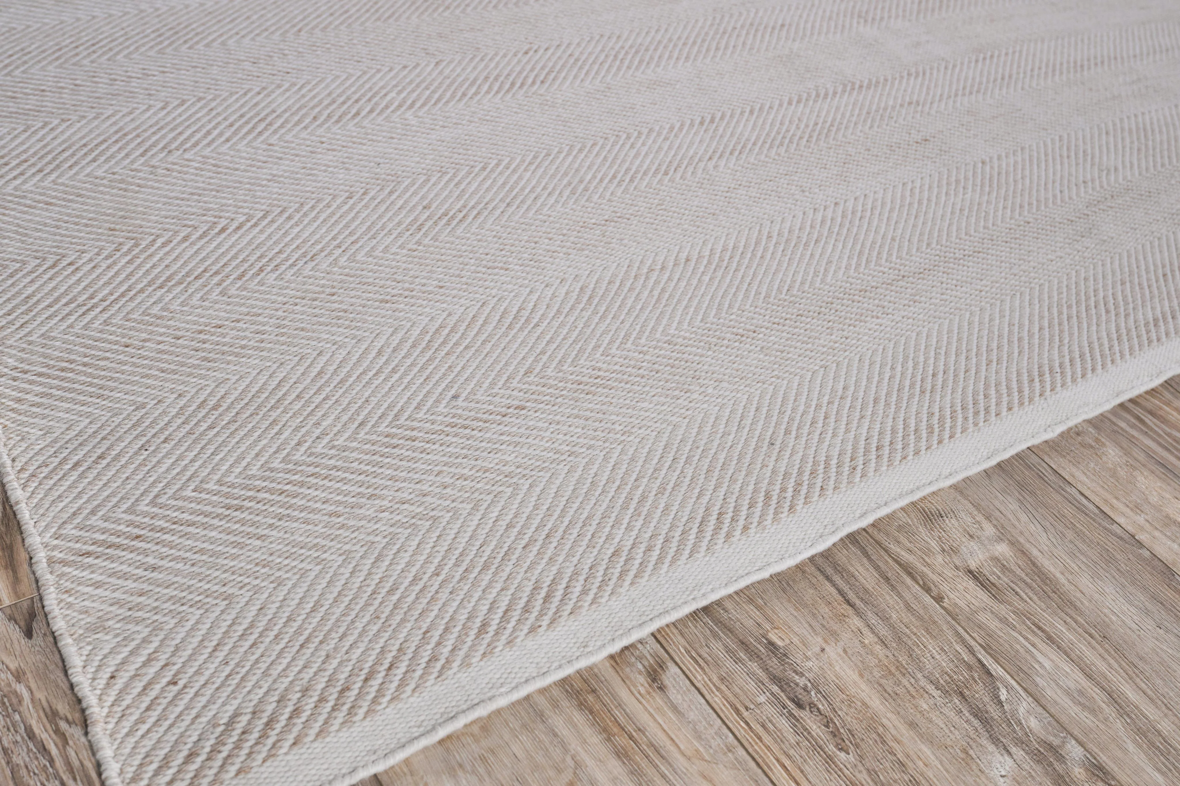 Exquisite Rugs Bintan Indoor/Outdoor Flatweave Pet Yarn 4897 Ivory/Beige 15' X 12' Area Rug - Image 3