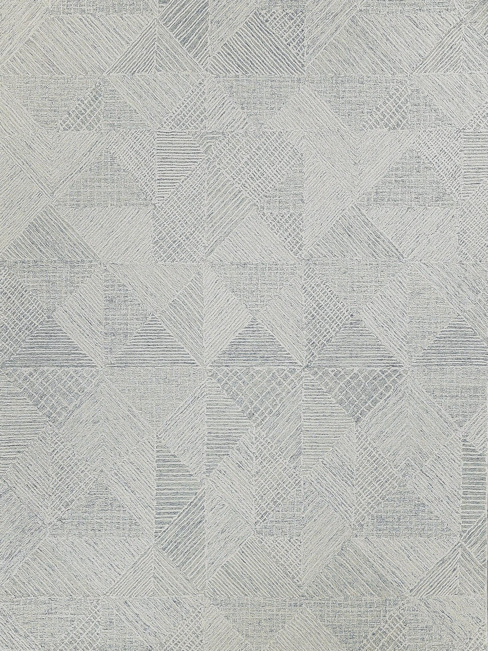 Exquisite Rugs Caprice Hand-Tufted New Zealand Wool 4761 Light Blue 12' X 9' Area Rug
