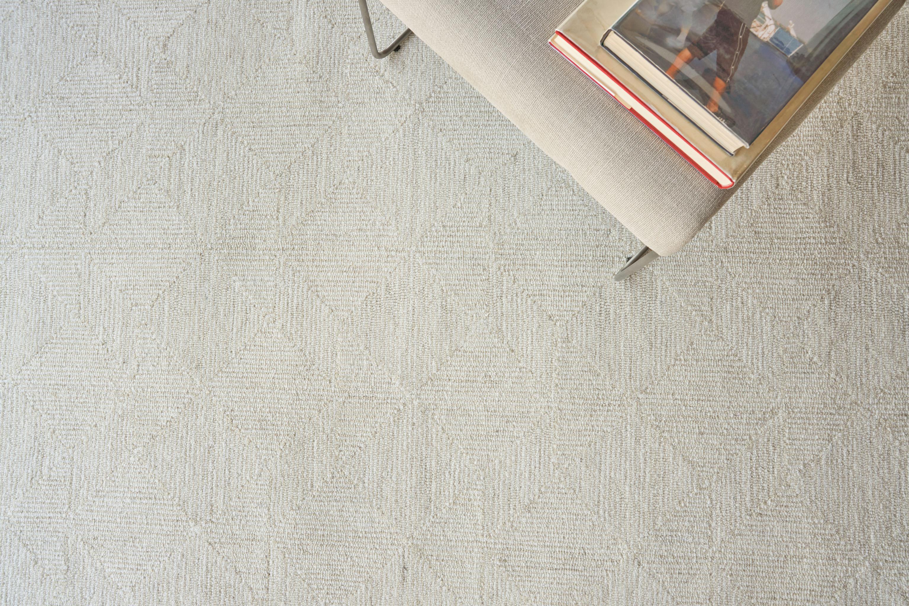 Exquisite Rugs Caprice Hand-Tufted New Zealand Wool 4770 Beige/Ivory 15' X 12' Area Rug - Image 7