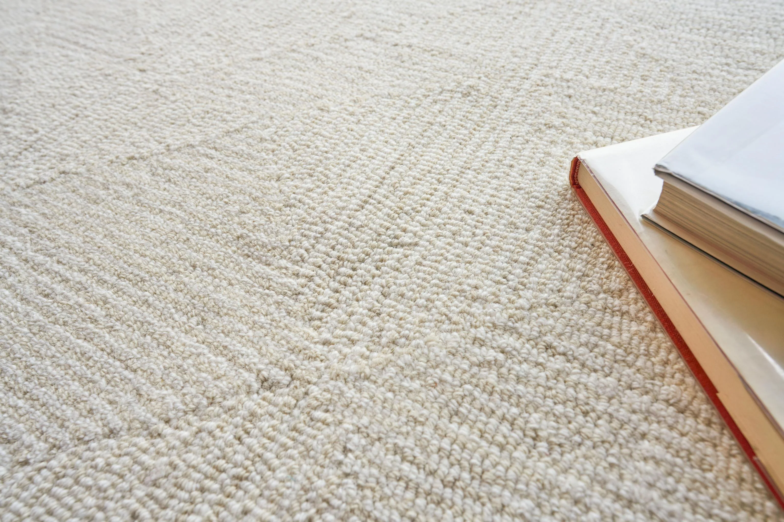 Exquisite Rugs Caprice Hand-Tufted New Zealand Wool 4770 Beige/Ivory 9' X 6' Area Rug - Image 6
