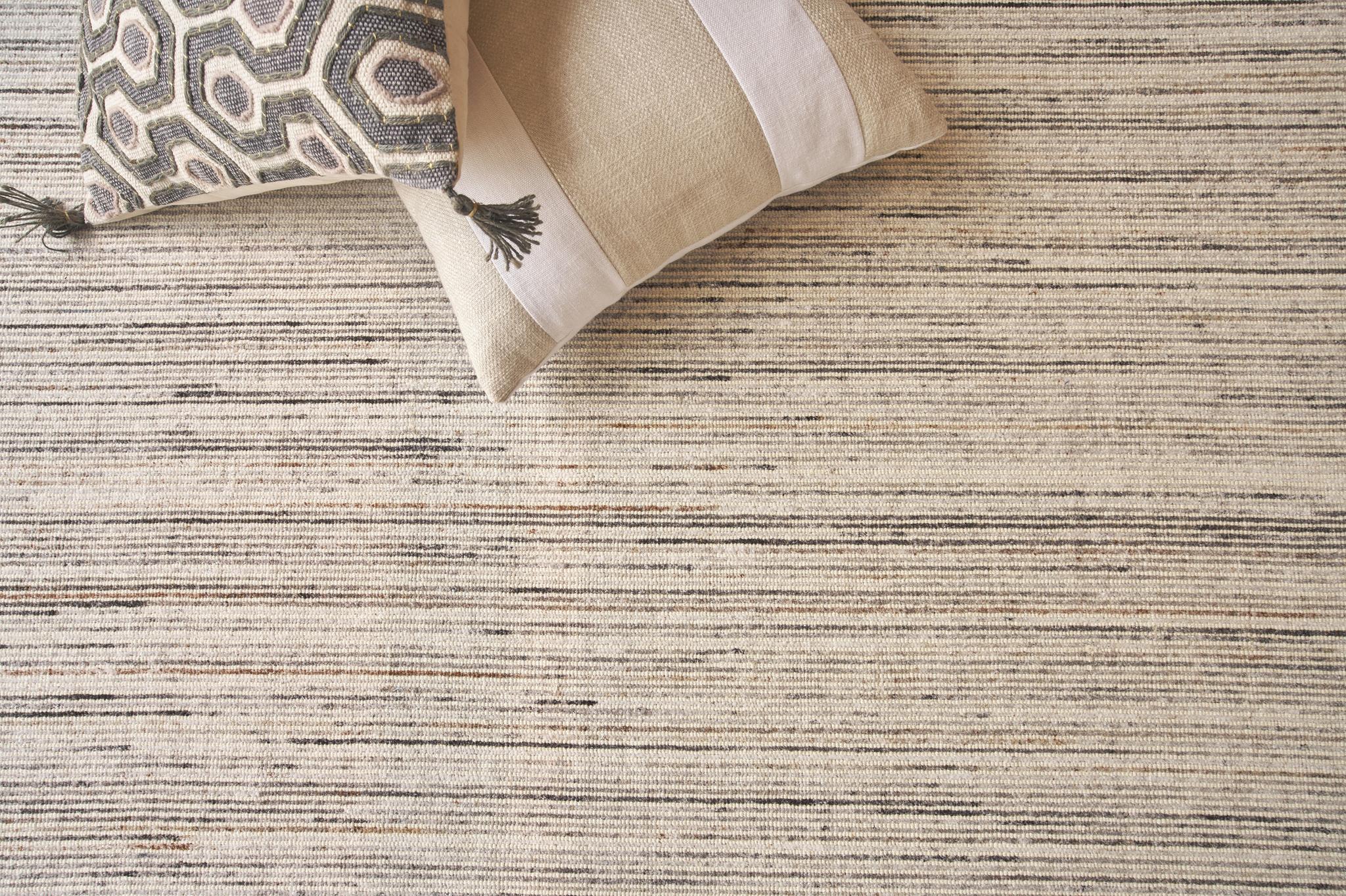 Exquisite Rugs Carmen Hand-Loomed Pet Yarn 4489 Ivory/Gray 18' X 14' Area Rug - Image 5