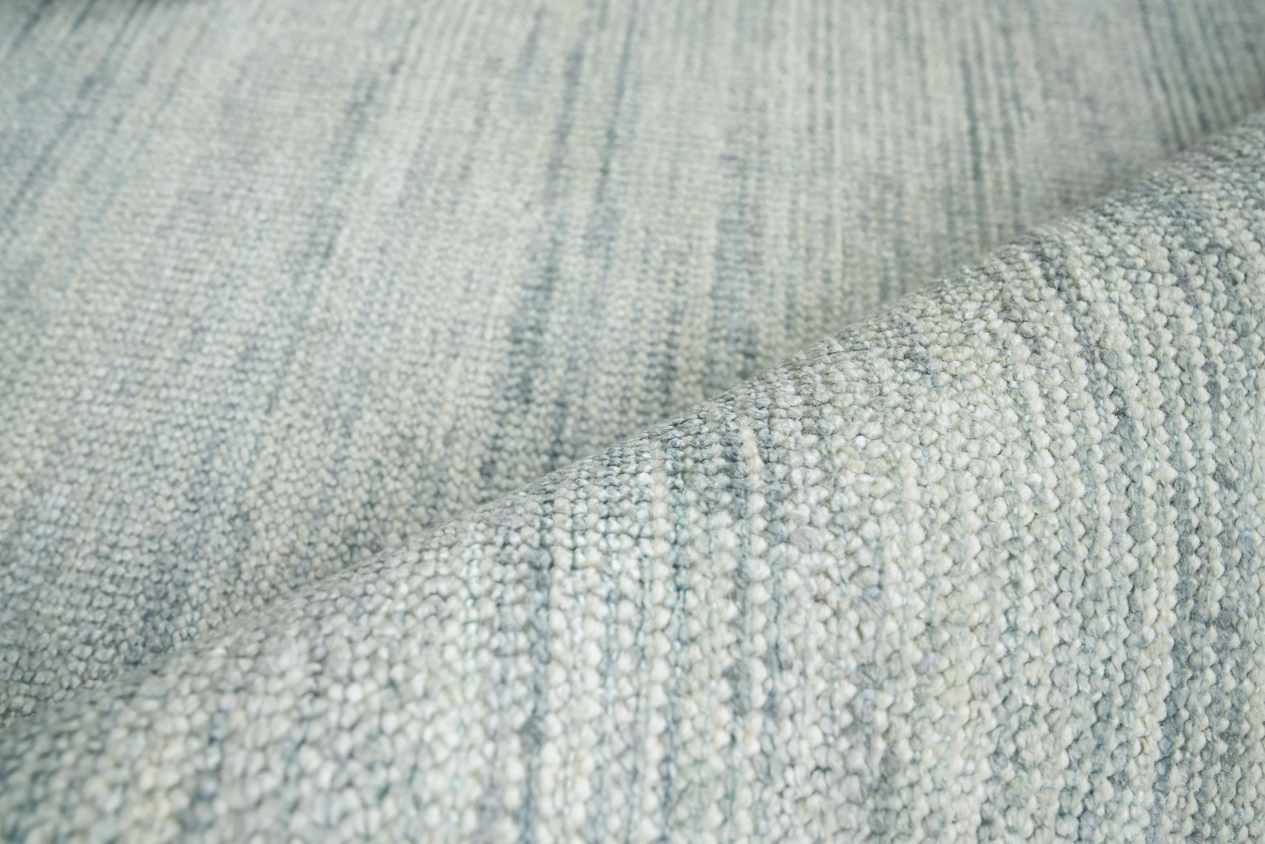 Exquisite Rugs Catalina Hand-Loomed Wool/Bamboo Silk 5213 Turquiose 10' X 10' Area Rug - Image 5