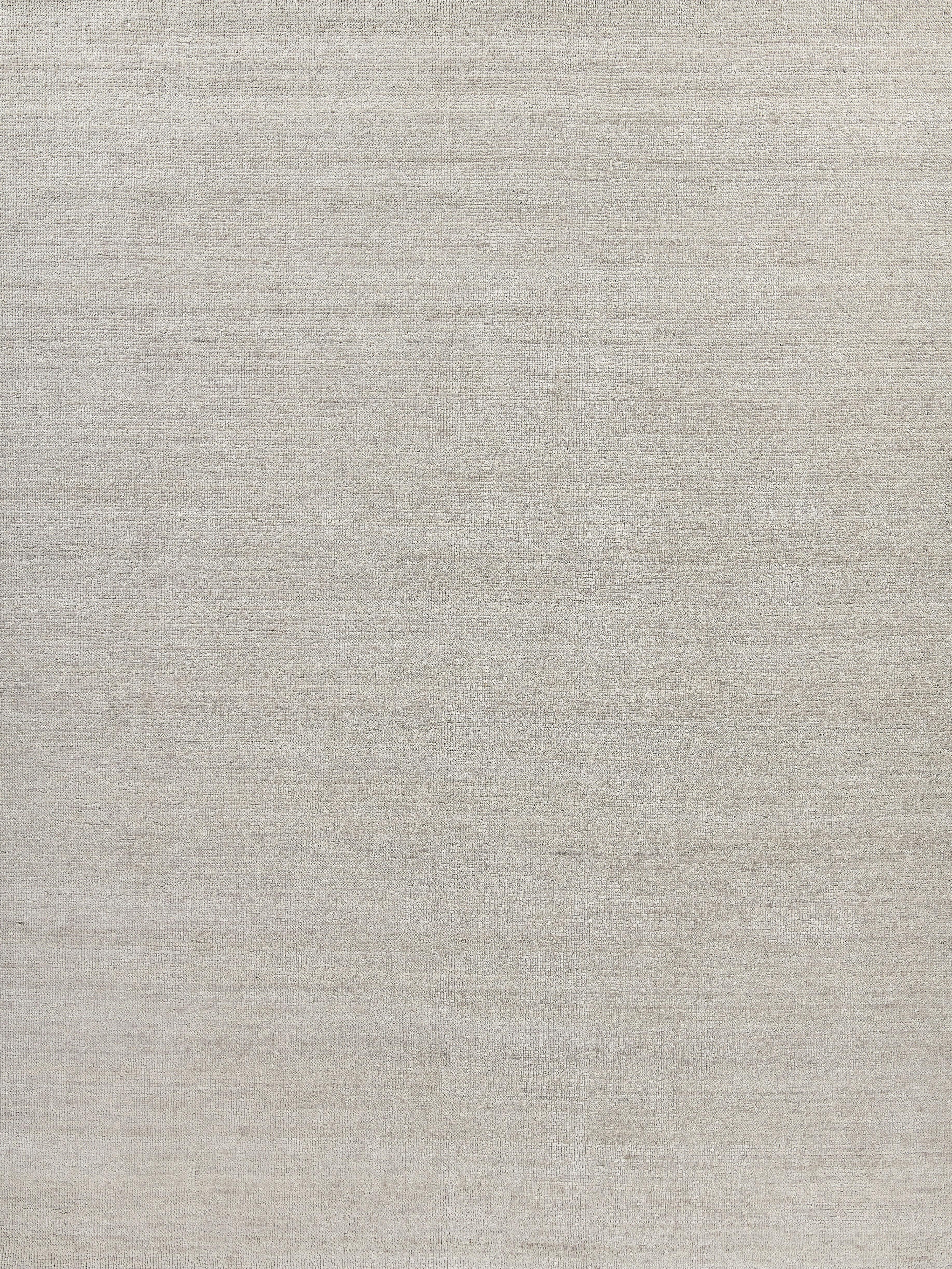 Exquisite Rugs Catalina Hand-Loomed Wool/Bamboo Silk 5214 Silver 15' X 15' Area Rug - Image 2