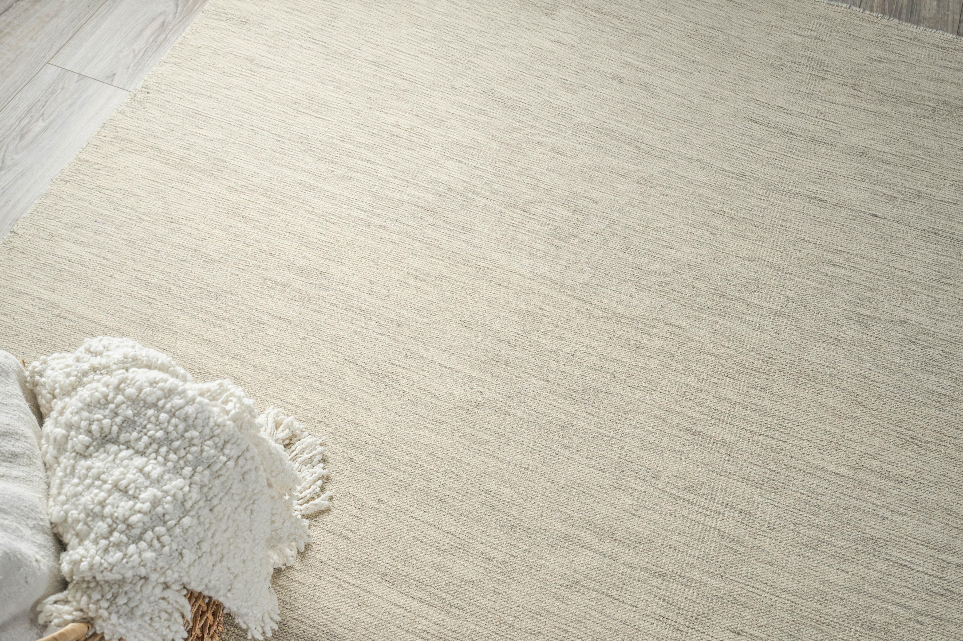 Exquisite Rugs Chelsea Flatweave New Zealand Wool 4798 Beige/Gray 10' X 8' Area Rug - Image 8