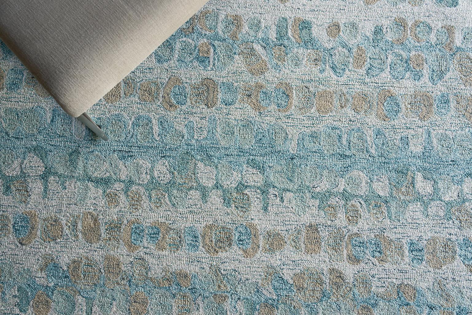 Exquisite Rugs Colorplay Hand Tufted New Zealand Wool 6494 Navy 12' X 9' Area Rug - Image 6