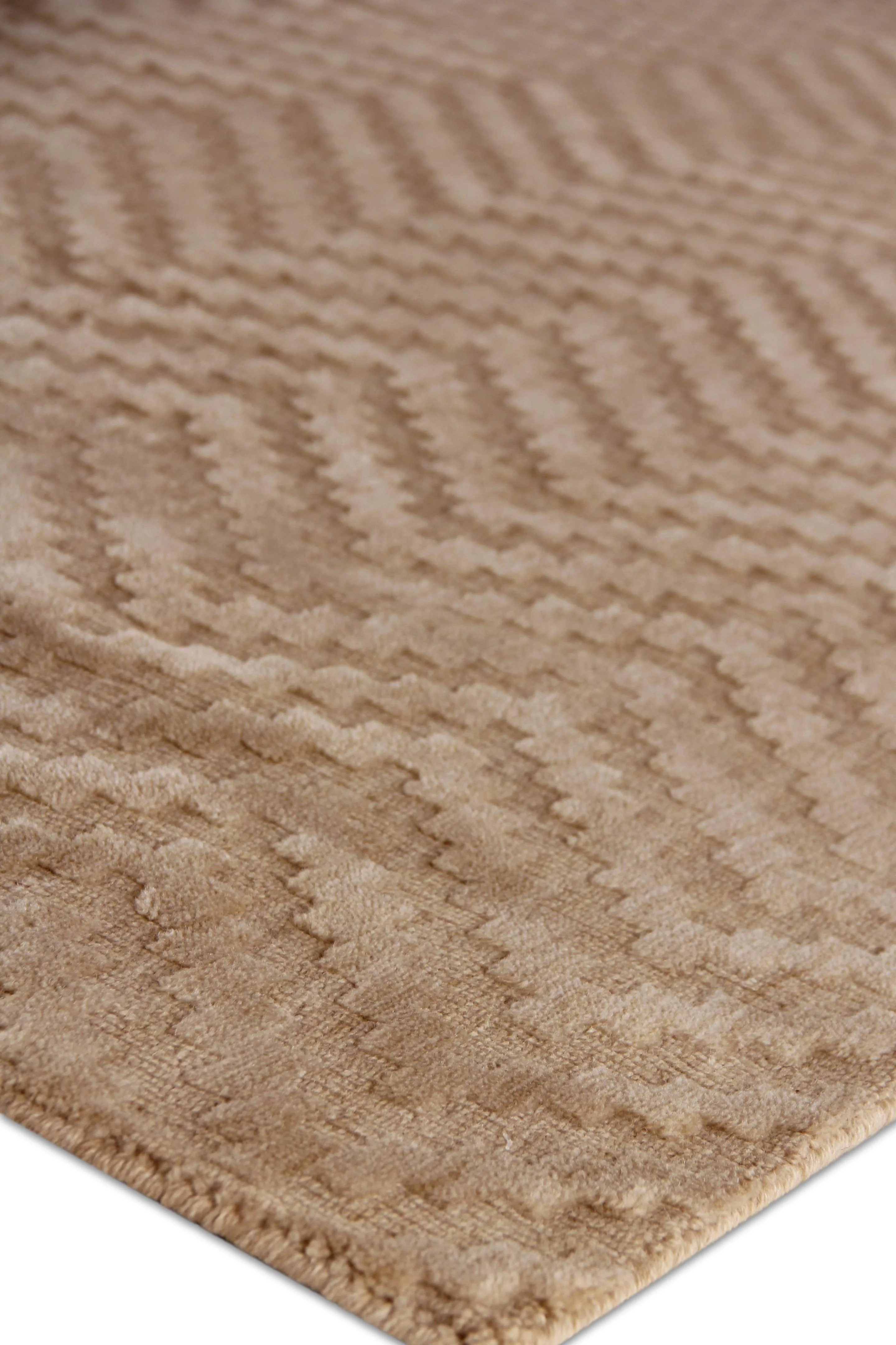 Exquisite Rugs Demani Hand Loomed New Zealand Wool In 9944 Straw 10' X 8' Area Rug - Image 3
