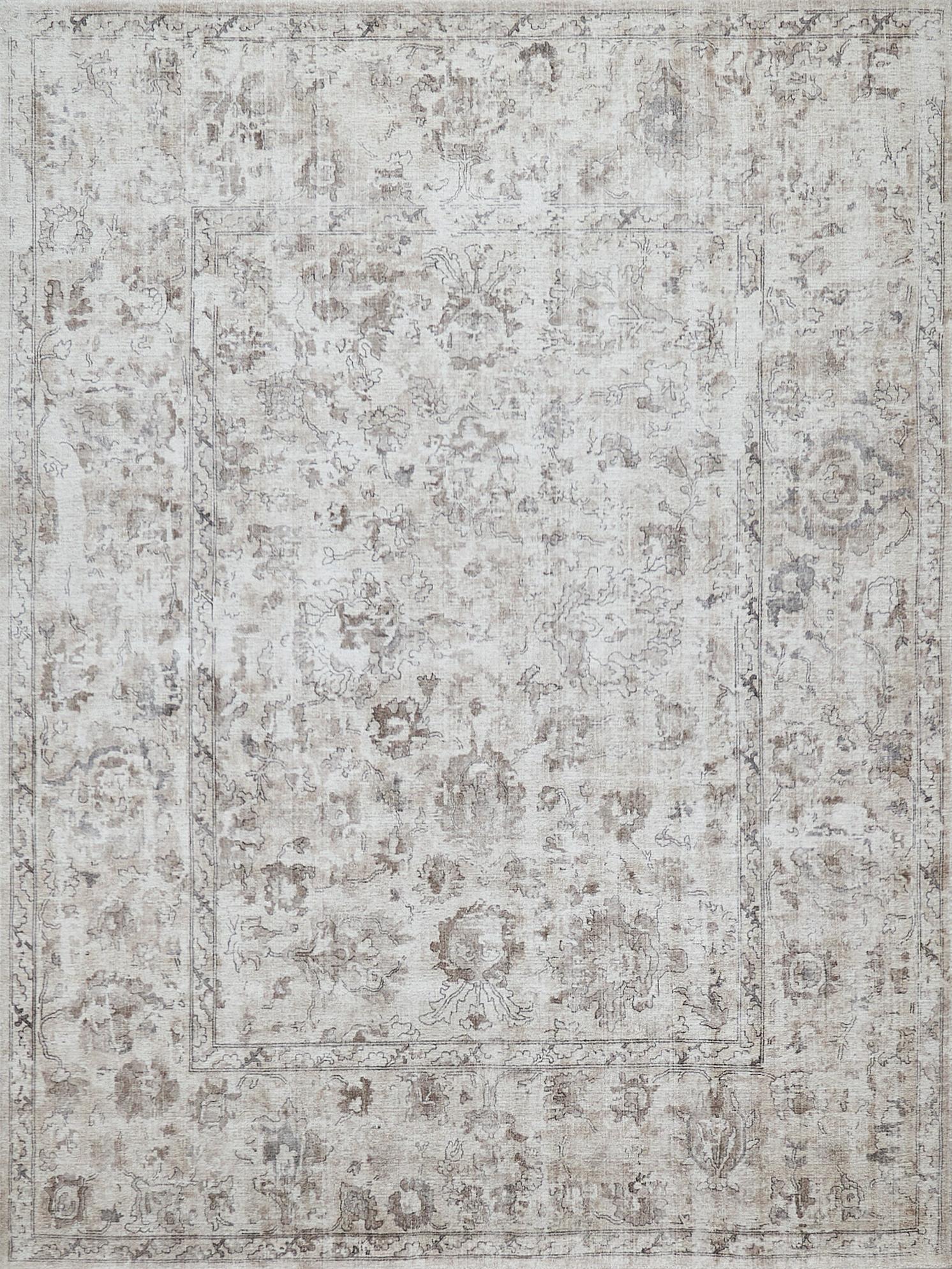 Exquisite Rugs Dorchester Hand-Loomed Wool/Bamboo Silk 6325 Beige/Brown 10' X 8' Area Rug - Image 8