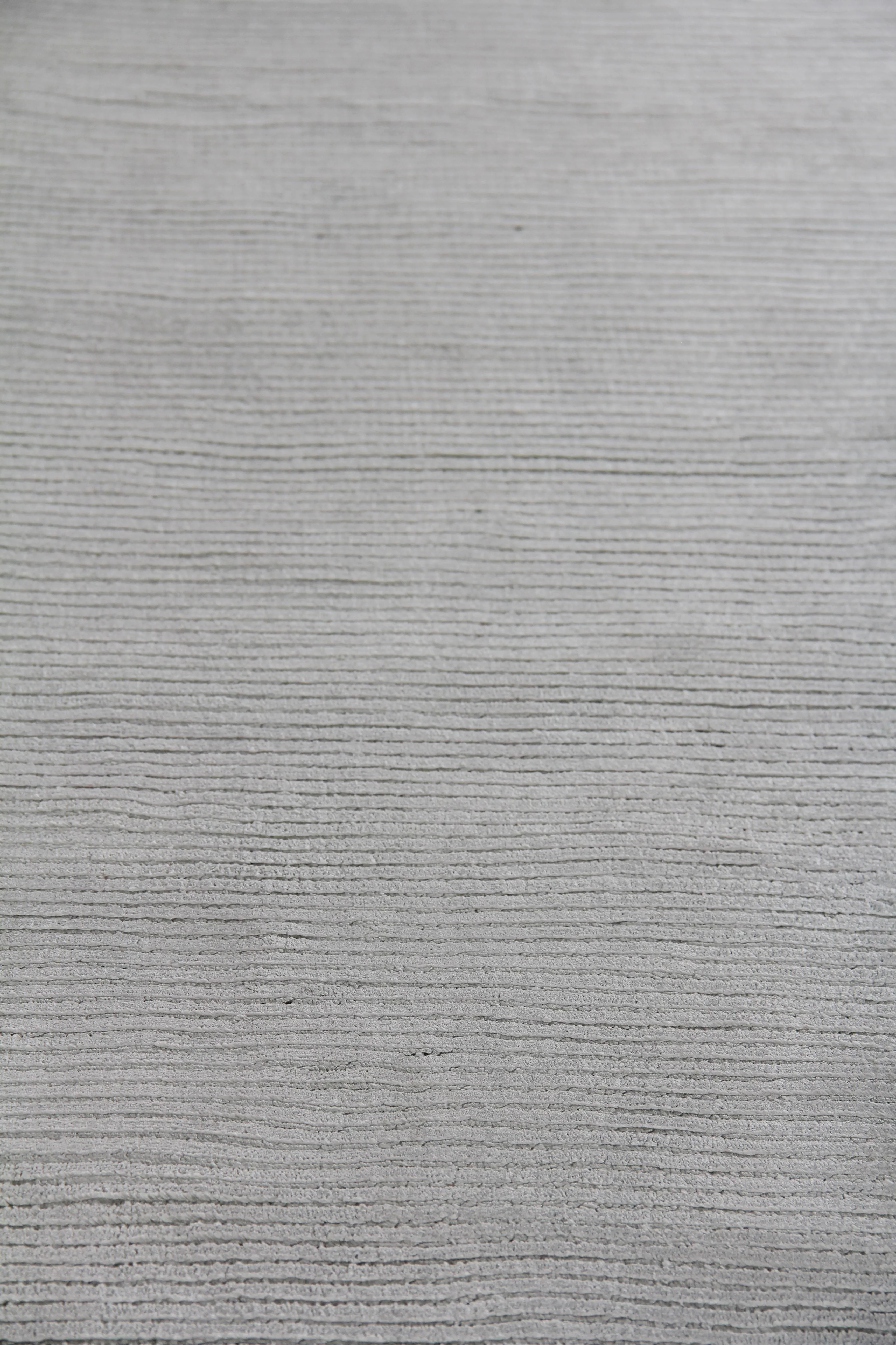 Exquisite Rugs Dove Hand Loomed Viscose In 9481 Light Blue 18' X 14' Area Rug - Image 6