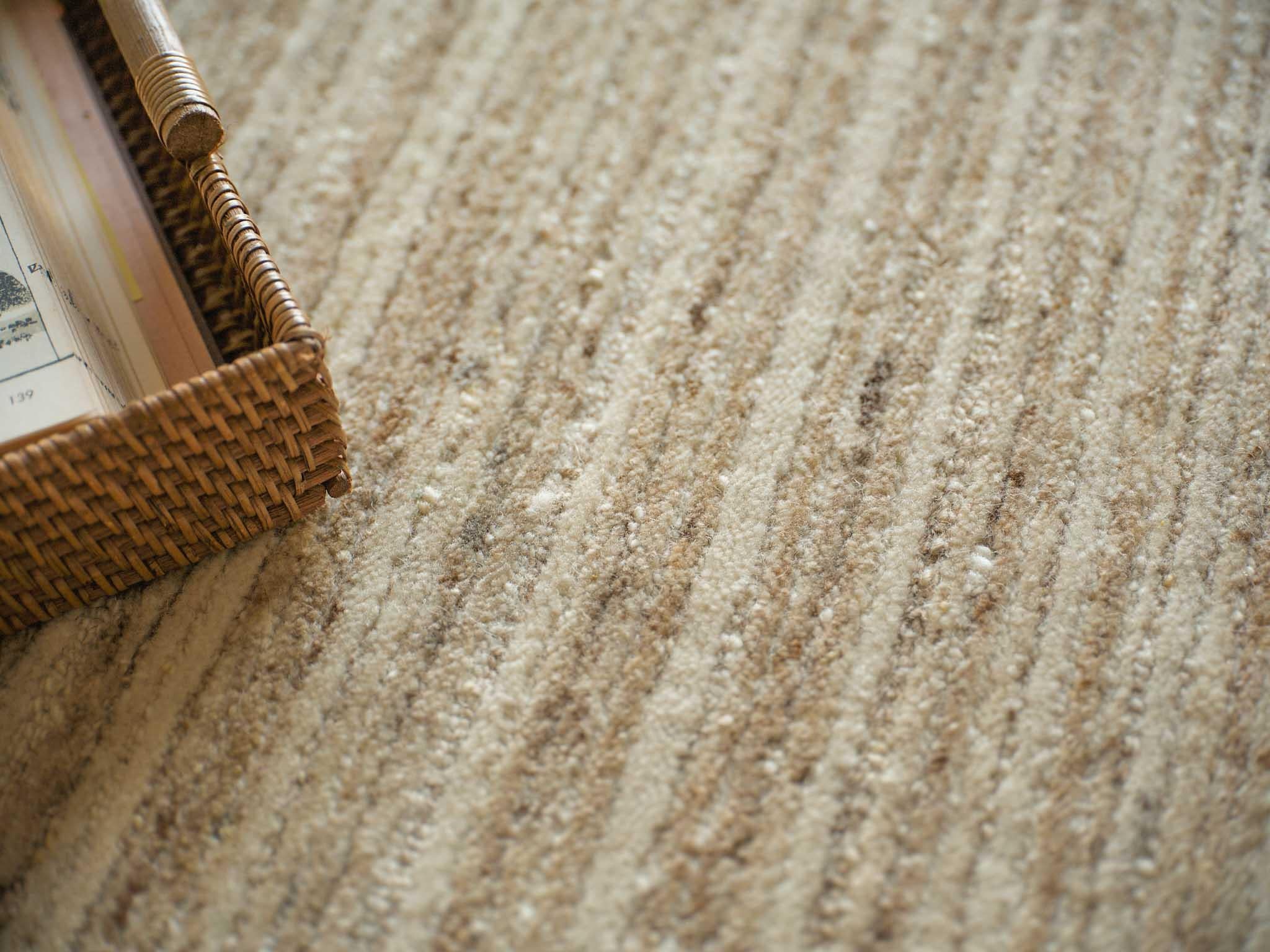 Exquisite Rugs Elko Hand Loomed New Zealand Wool In 7255 Beige 9' X 6' Area Rug - Image 8