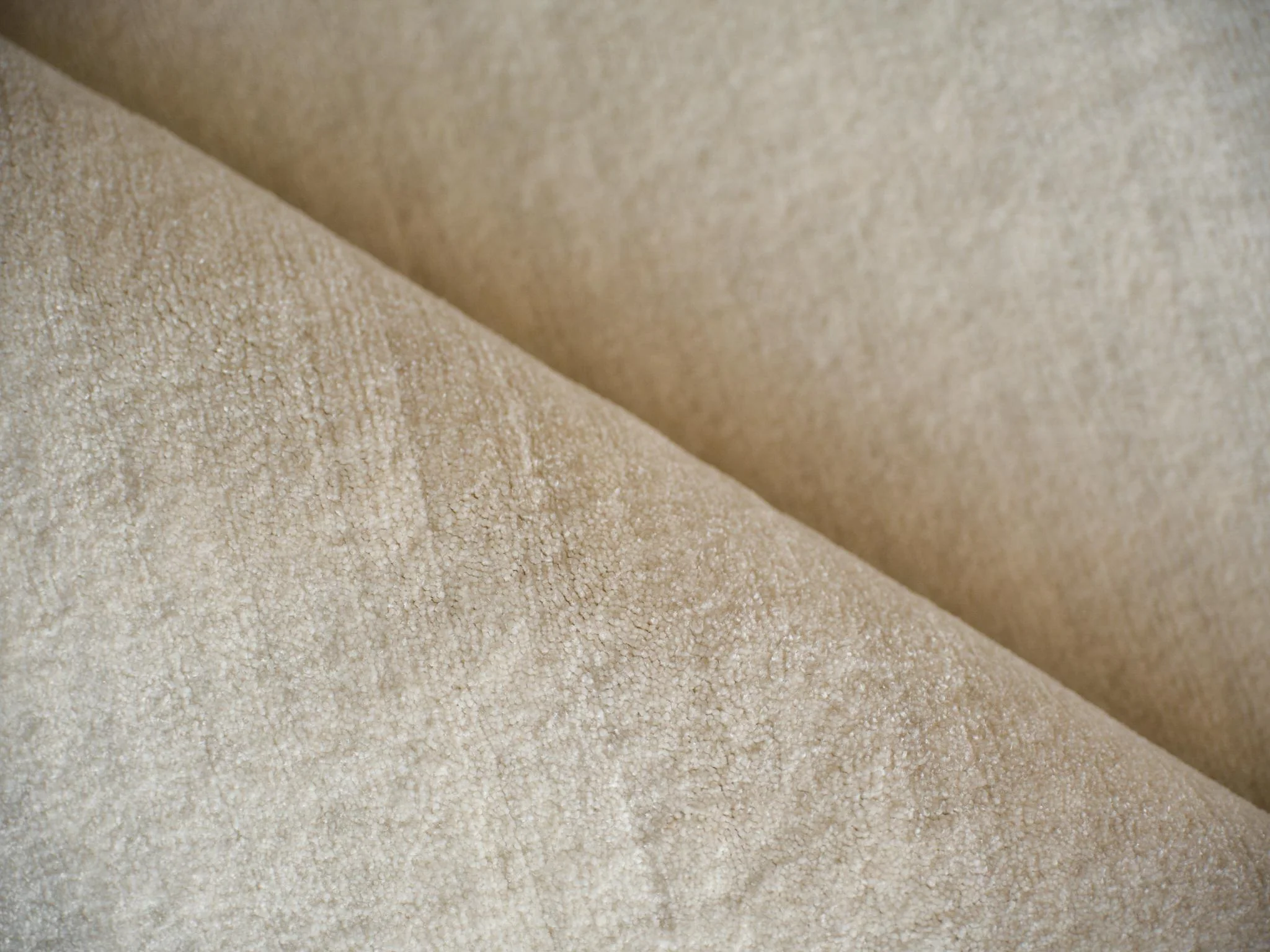Exquisite Rugs Exquisite Rugs Velutto Modern Handmade Silky Nylon In 6541 Light Beige 15' X 12' Area Rug - Image 5