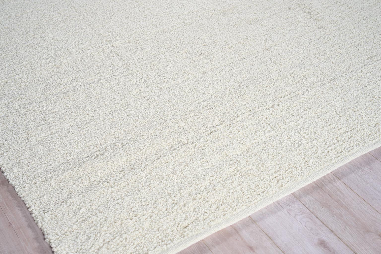 Exquisite Rugs Ferretti Handloomed New Zealand Wool 5753 Ivory 18' X 14' Area Rug - Image 3