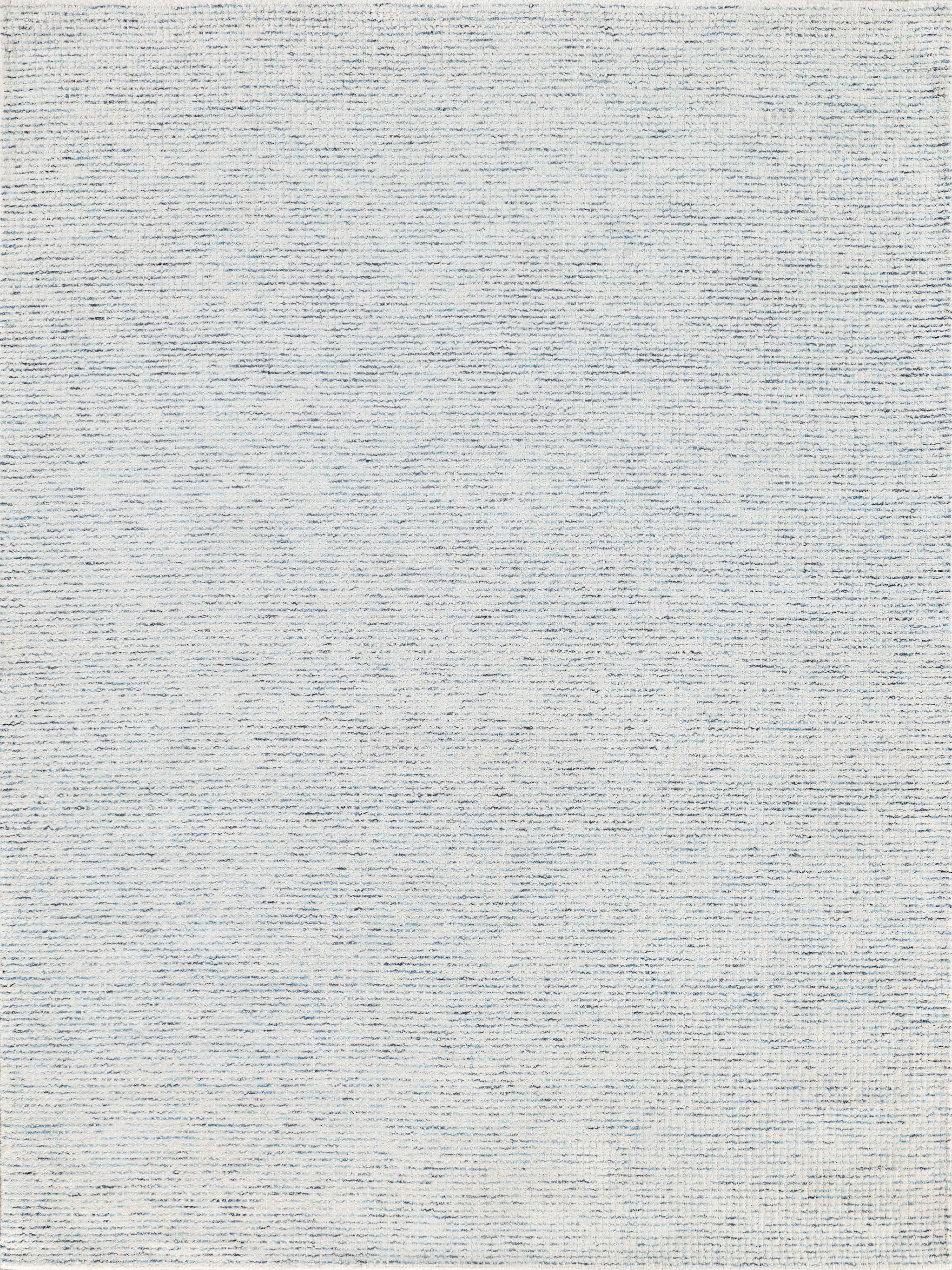 Exquisite Rugs Key West Hand-Tufted New Zealand Wool 6026 Ivory/Blue 8' X 5' Area Rug - Image 8