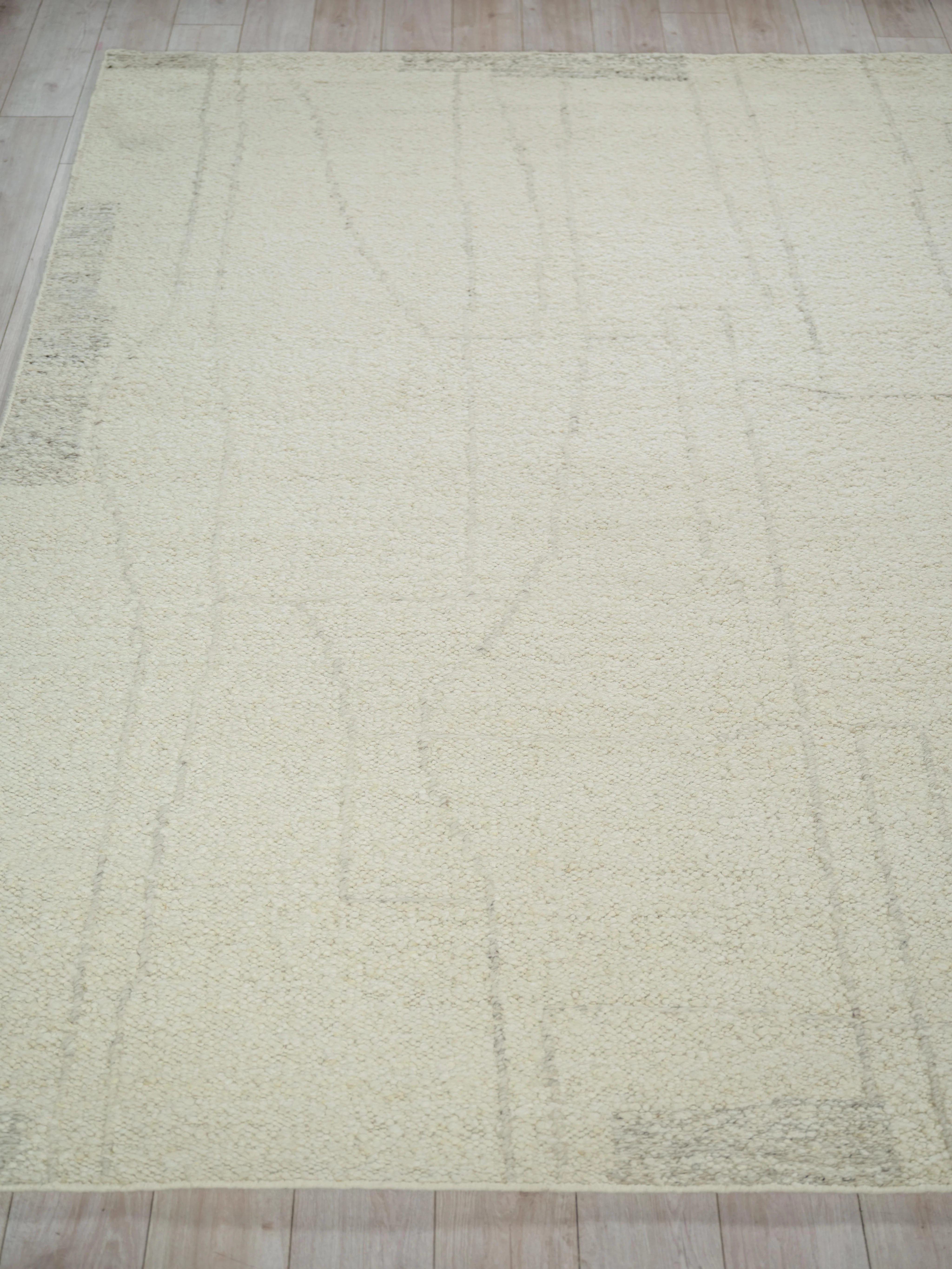 Exquisite Rugs Kokomo Flatweave New Zealand Wool In 7245 Ivory/Silver 18' X 14' Area Rug - Image 4