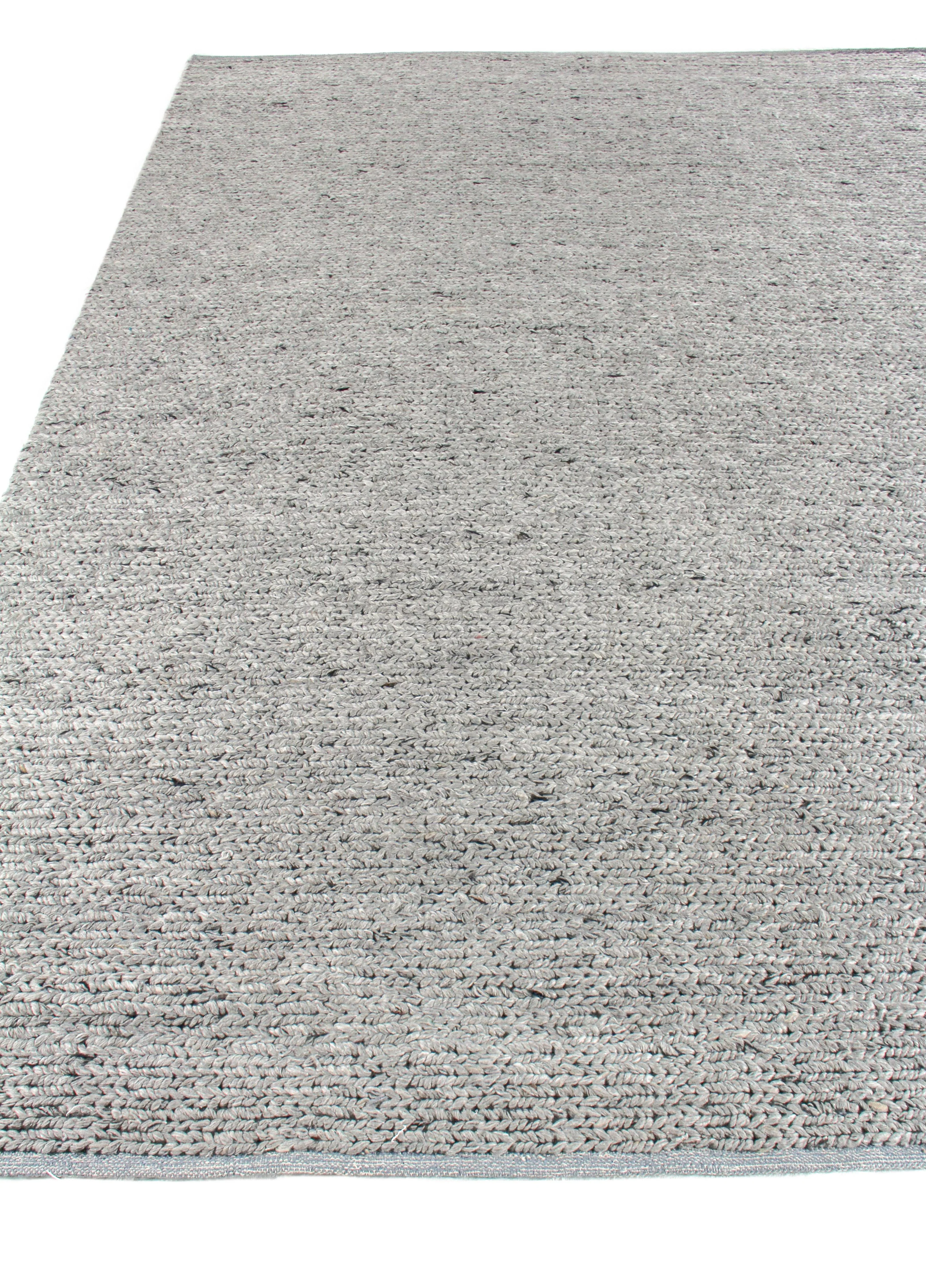 Exquisite Rugs Lauryn Handwoven Polyester/Cotton 3863 Gray 18' X 14' Area Rug - Image 4