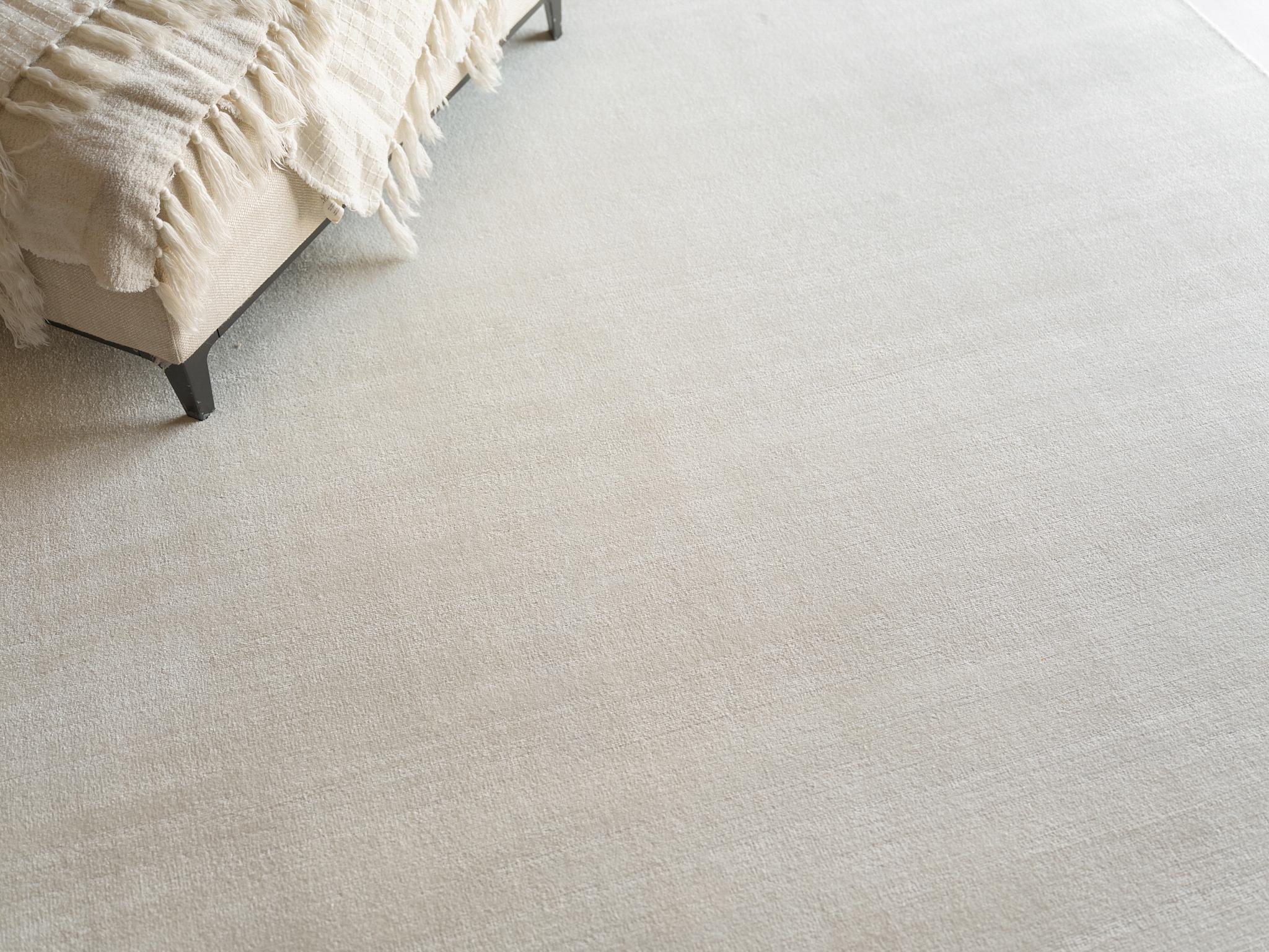 Exquisite Rugs Martelli Modern Handmade Silky Nylon In 6431 White 18' X 14' Area Rug - Image 7