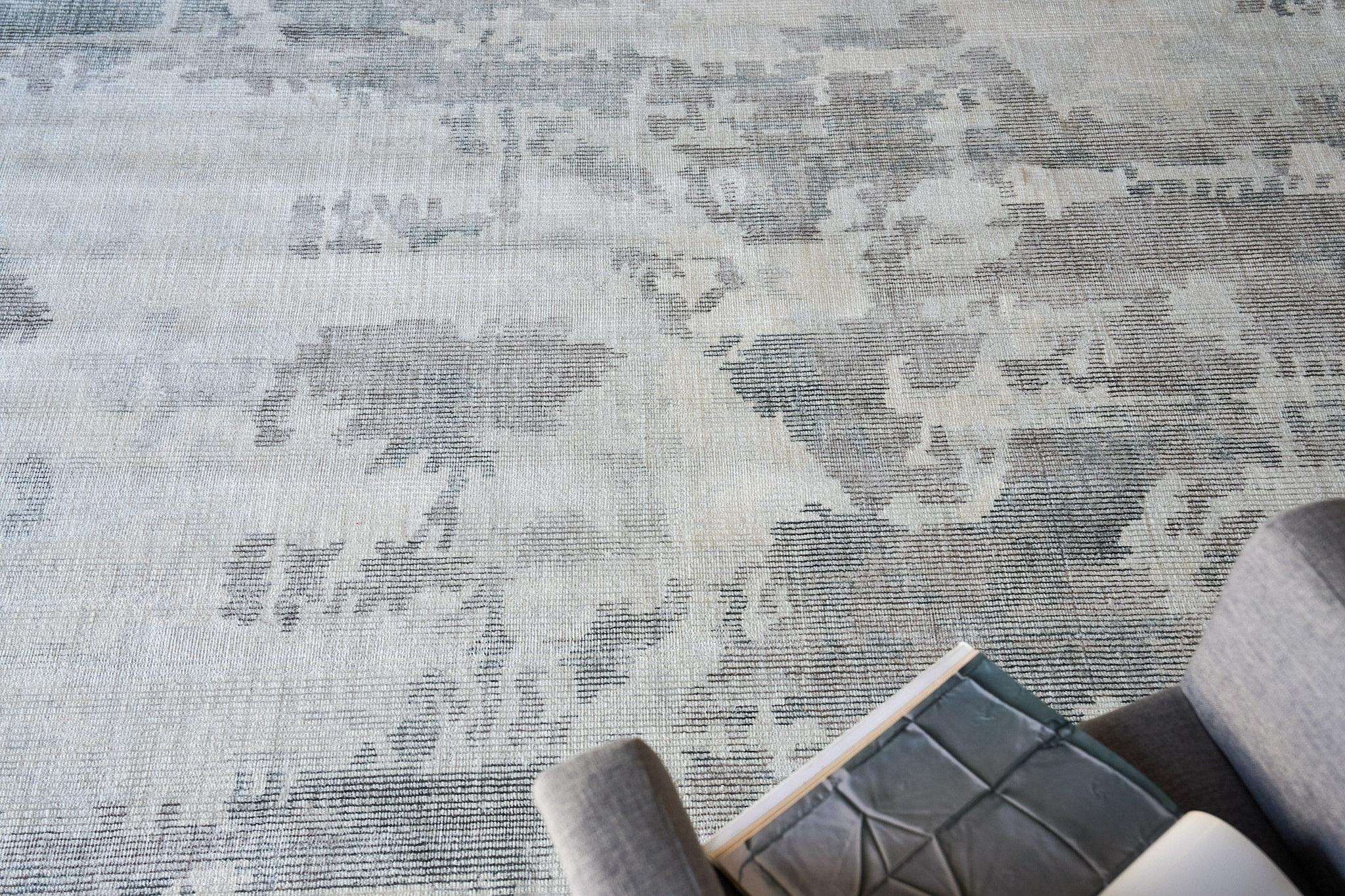 Exquisite Rugs Mineral Hand-Loomed Wool/Bamboo Silk 5359 Beige 15' X 12' Area Rug - Image 6