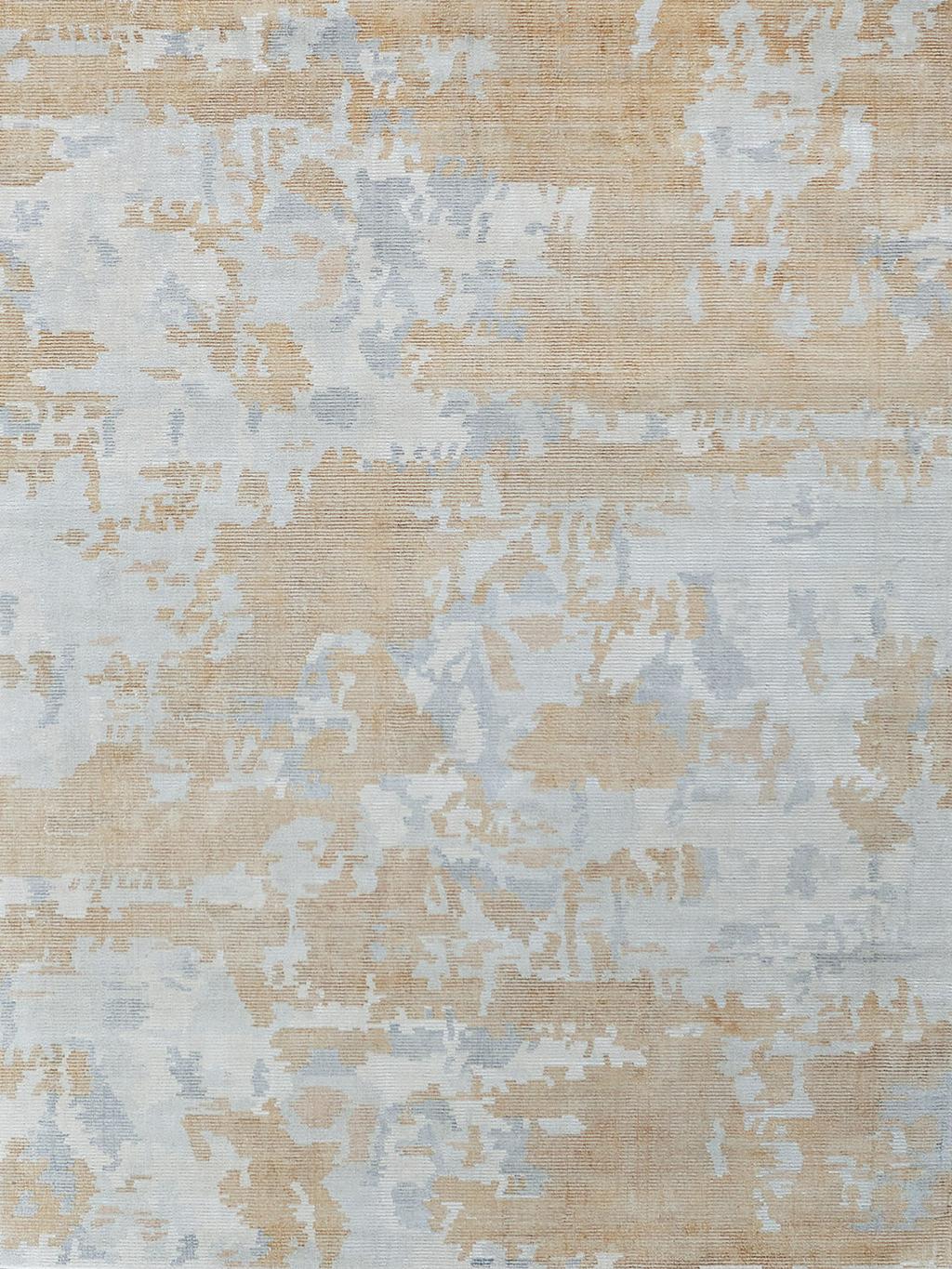 Exquisite Rugs Mineral Hand-Loomed Wool/Bamboo Silk 5361 Silver/Gold 12' X 9' Area Rug - Image 8