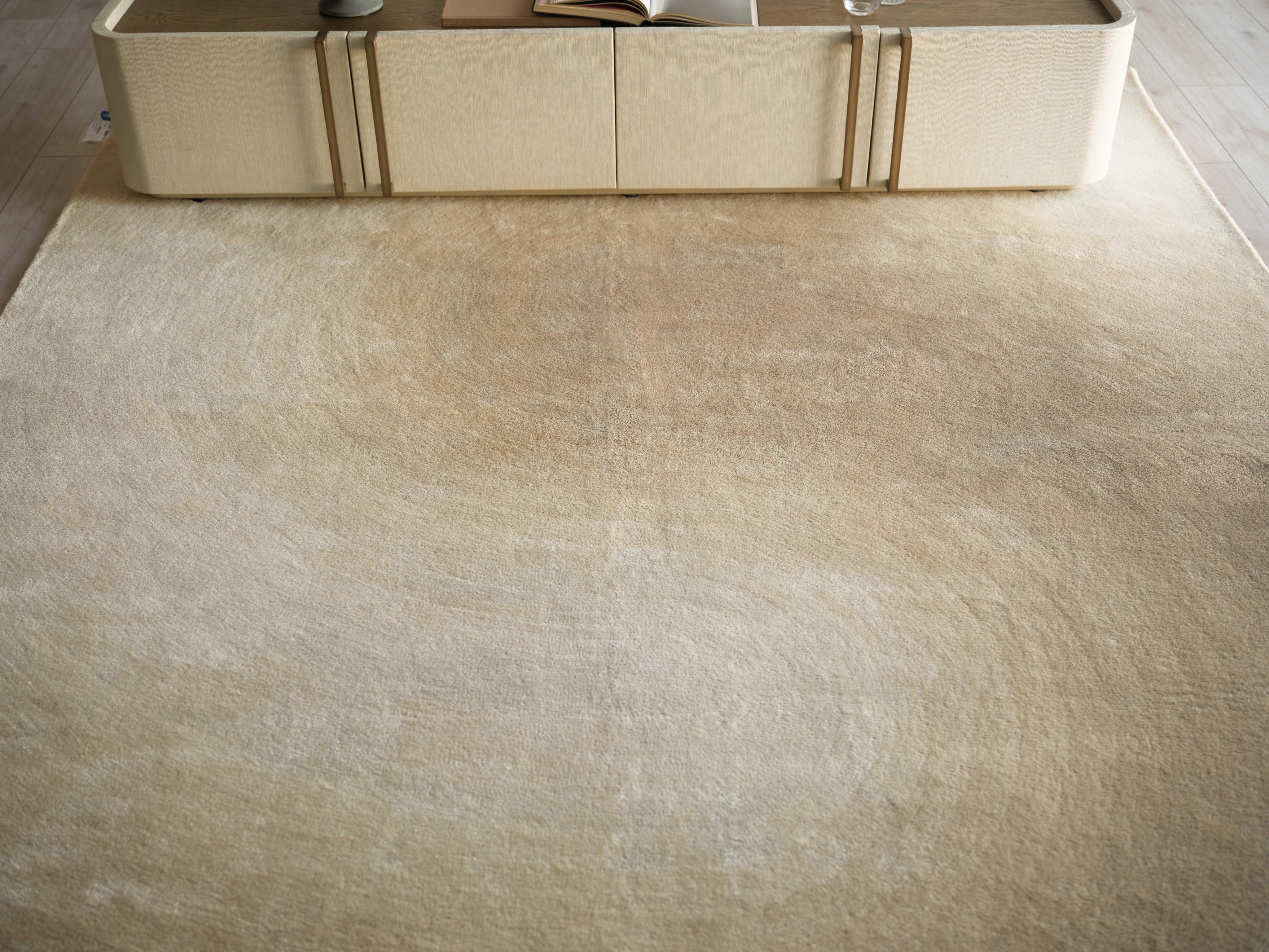 Exquisite Rugs Mitomo Hand Tufted Wool/Viscose In 7279 Light Beige/Ivory 15' X 12' Area Rug - Image 7