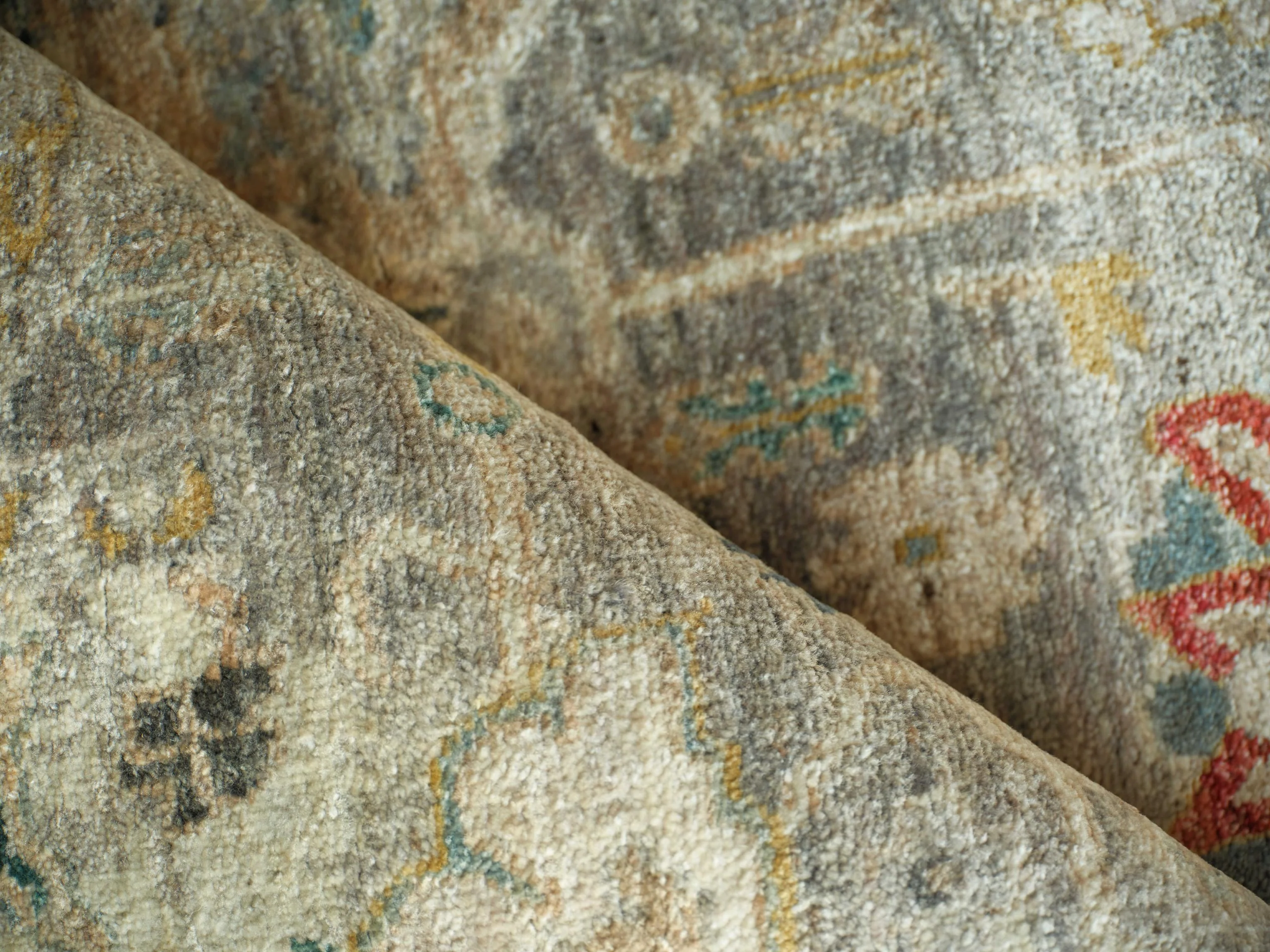Exquisite Rugs Oxford Hand Knotted Ghazni Wool In 7225 Gray 12' X 9' Area Rug - Image 5