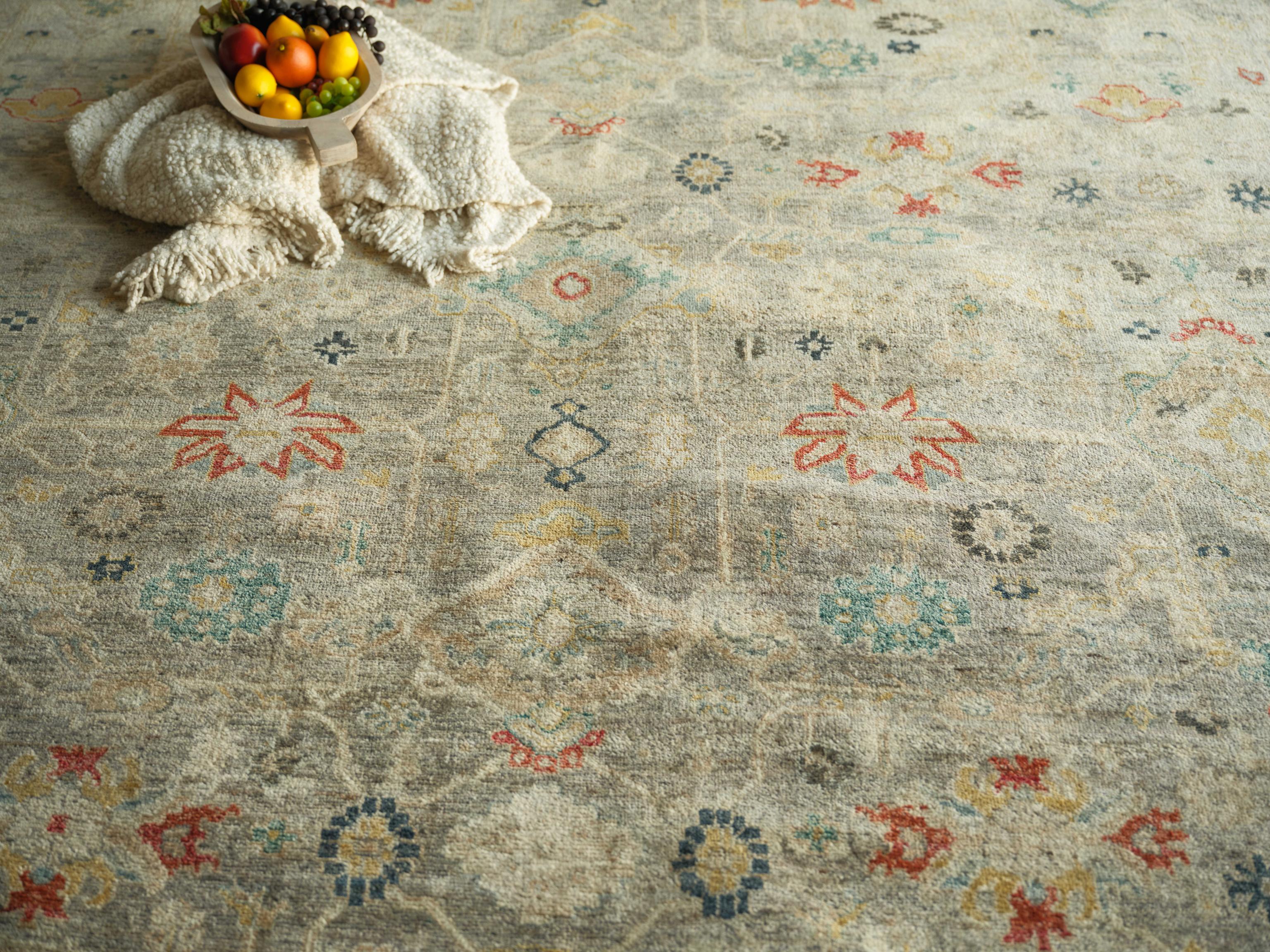 Exquisite Rugs Oxford Hand Knotted Ghazni Wool In 7225 Gray 12' X 9' Area Rug - Image 7