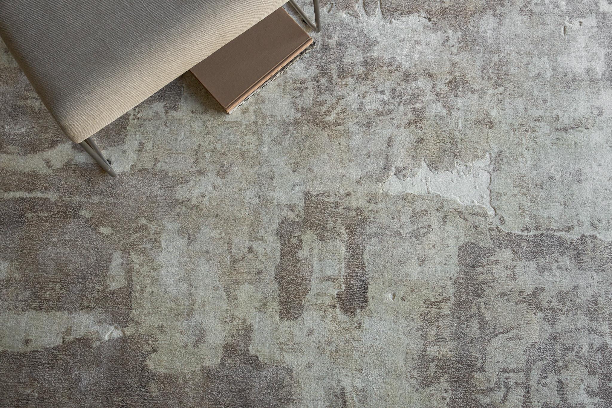 Exquisite Rugs Papyrus 6800 Beige Wool/Bamboo Silk Handloomed 14' X 10' Area Rug - Image 7