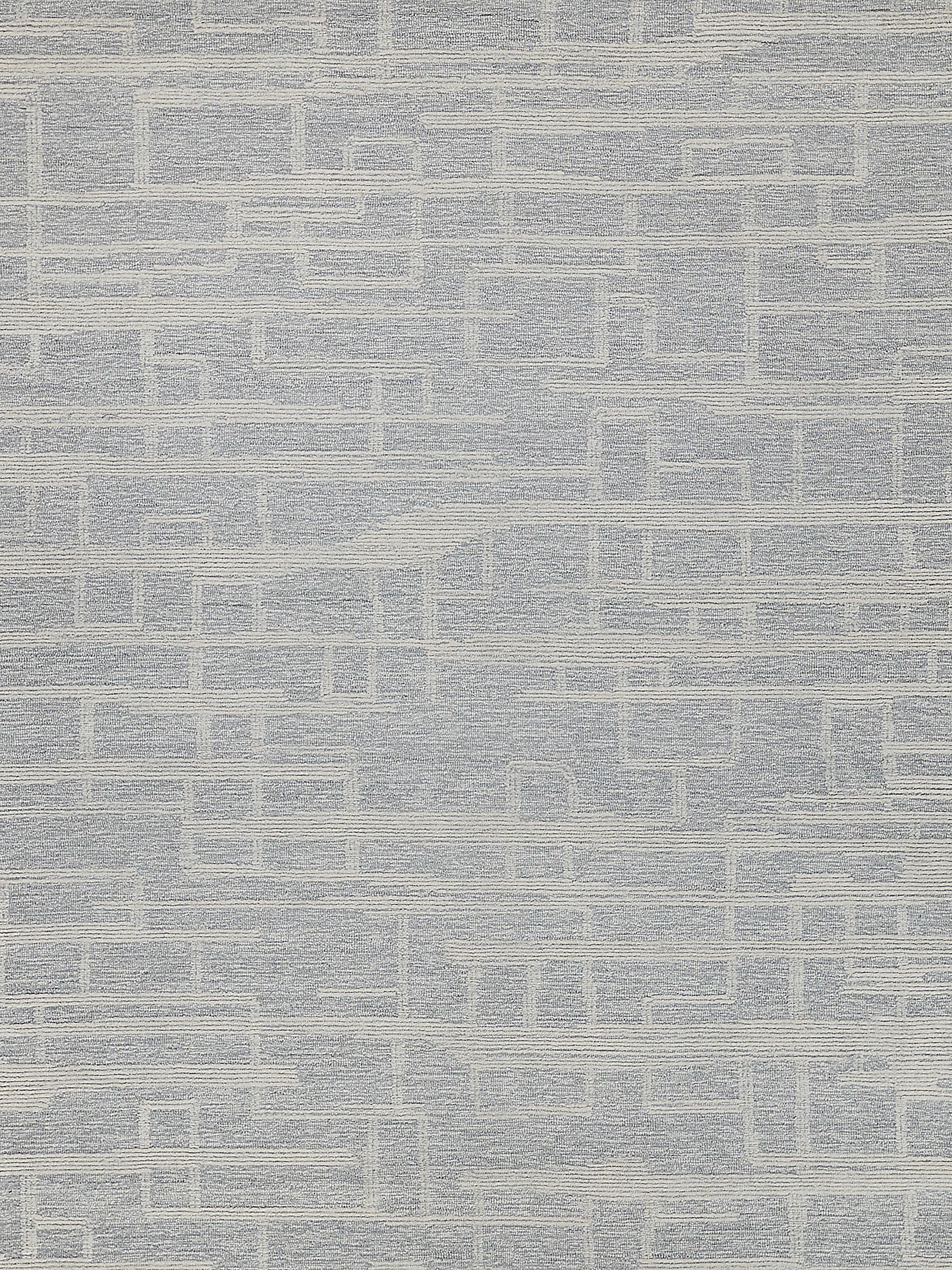 Exquisite Rugs Park City Handmade Hand-Tufted New Zealand Wool On Canvas 6841 Light Gray/Ivory 15' X 12' Area Rug
