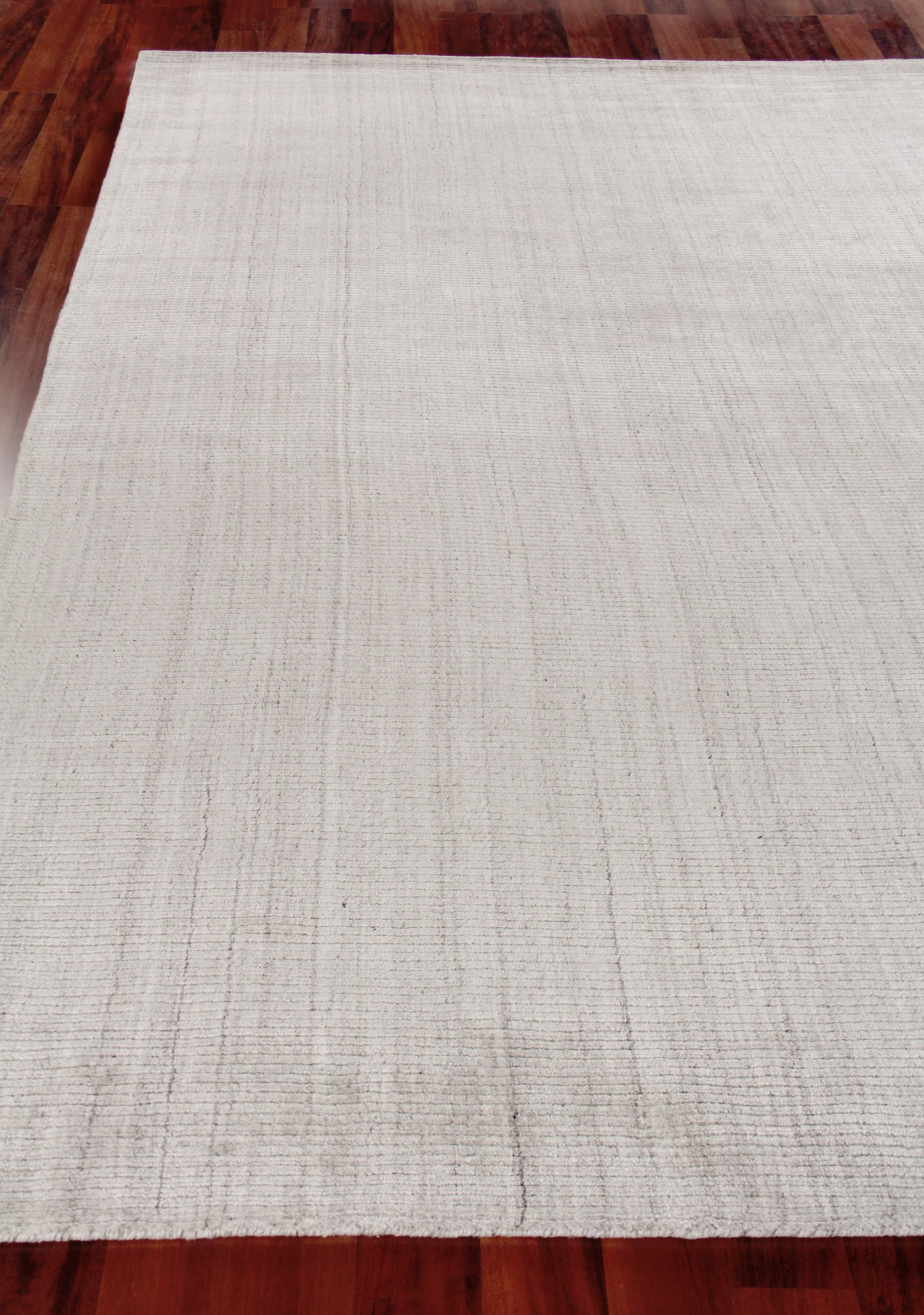 Exquisite Rugs Robin Hand-Loomed Bamboo Silk/Wool 3781 Silver 18' X 14' Area Rug - Image 4