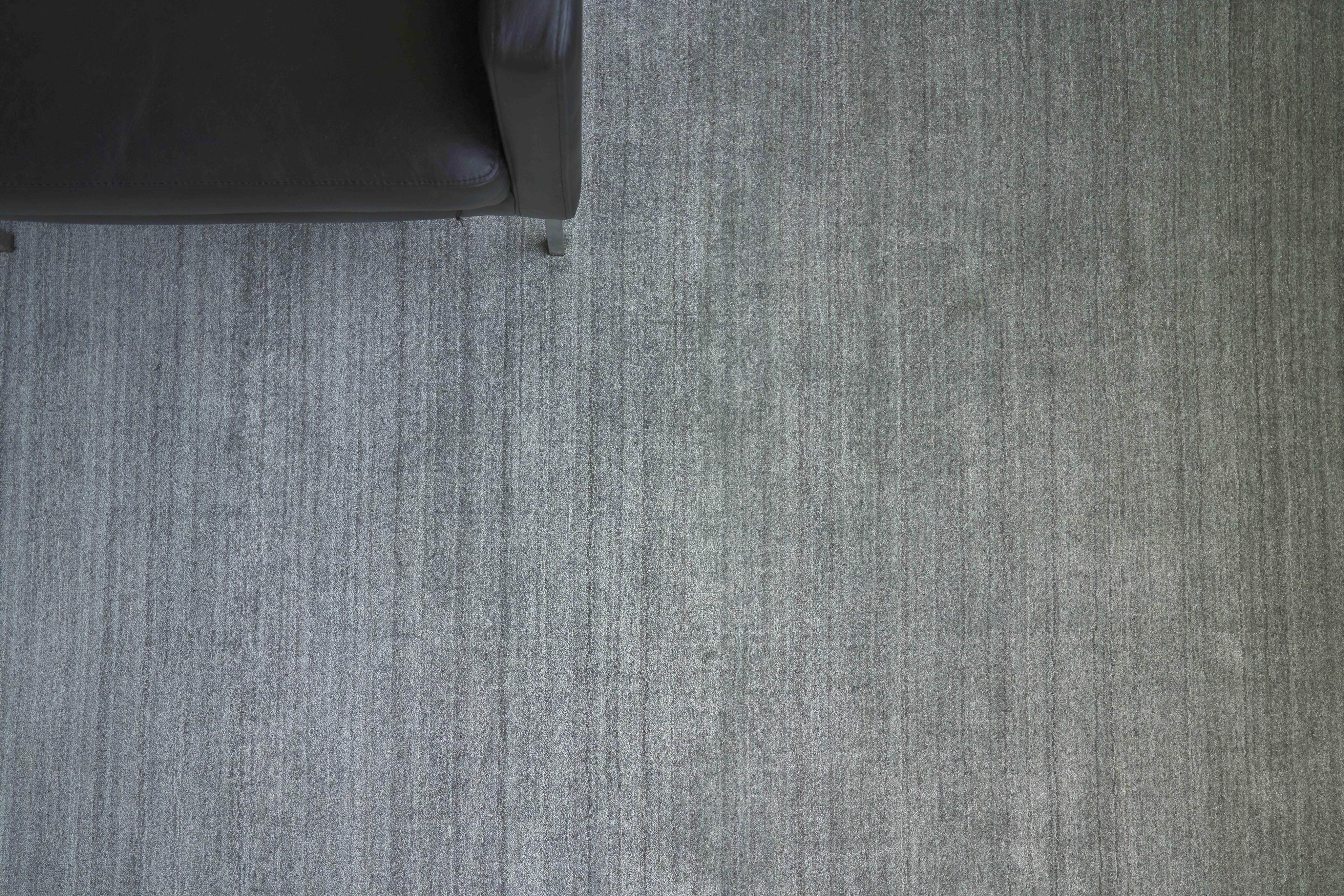 Exquisite Rugs Sanctuary Hand-Loomed Bamboo Silk/Wool 9931 Taupe 9' X 6' Area Rug - Image 2