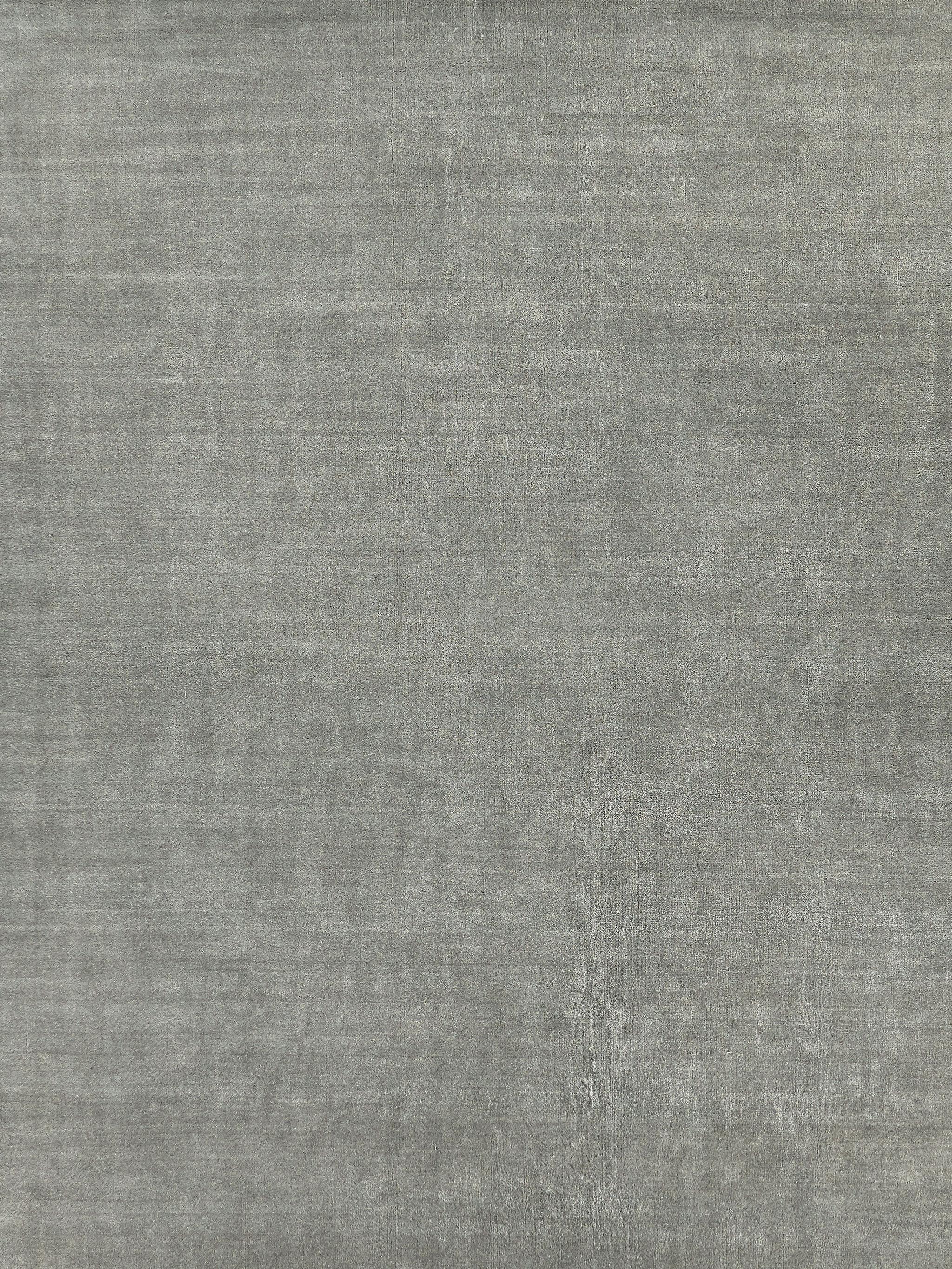 Exquisite Rugs Sanctuary Hand-Loomed Bamboo Silk/Wool 9992 Brown 9' X 6' Area Rug - Image 6