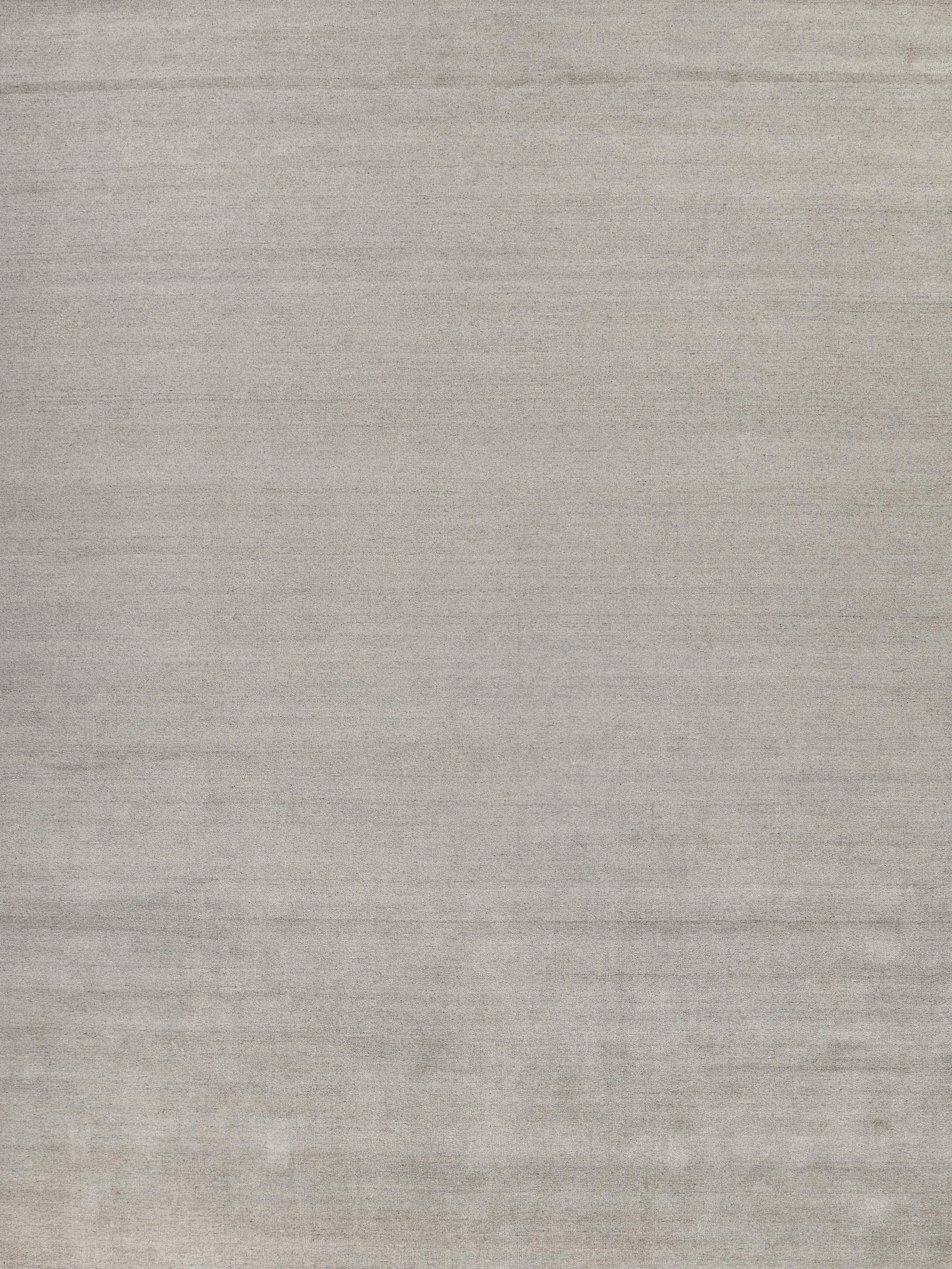 Exquisite Rugs Sanctuary Hand-Loomed Bamboo Silk/Wool 9996 Light Taupe 18' X 14' Area Rug