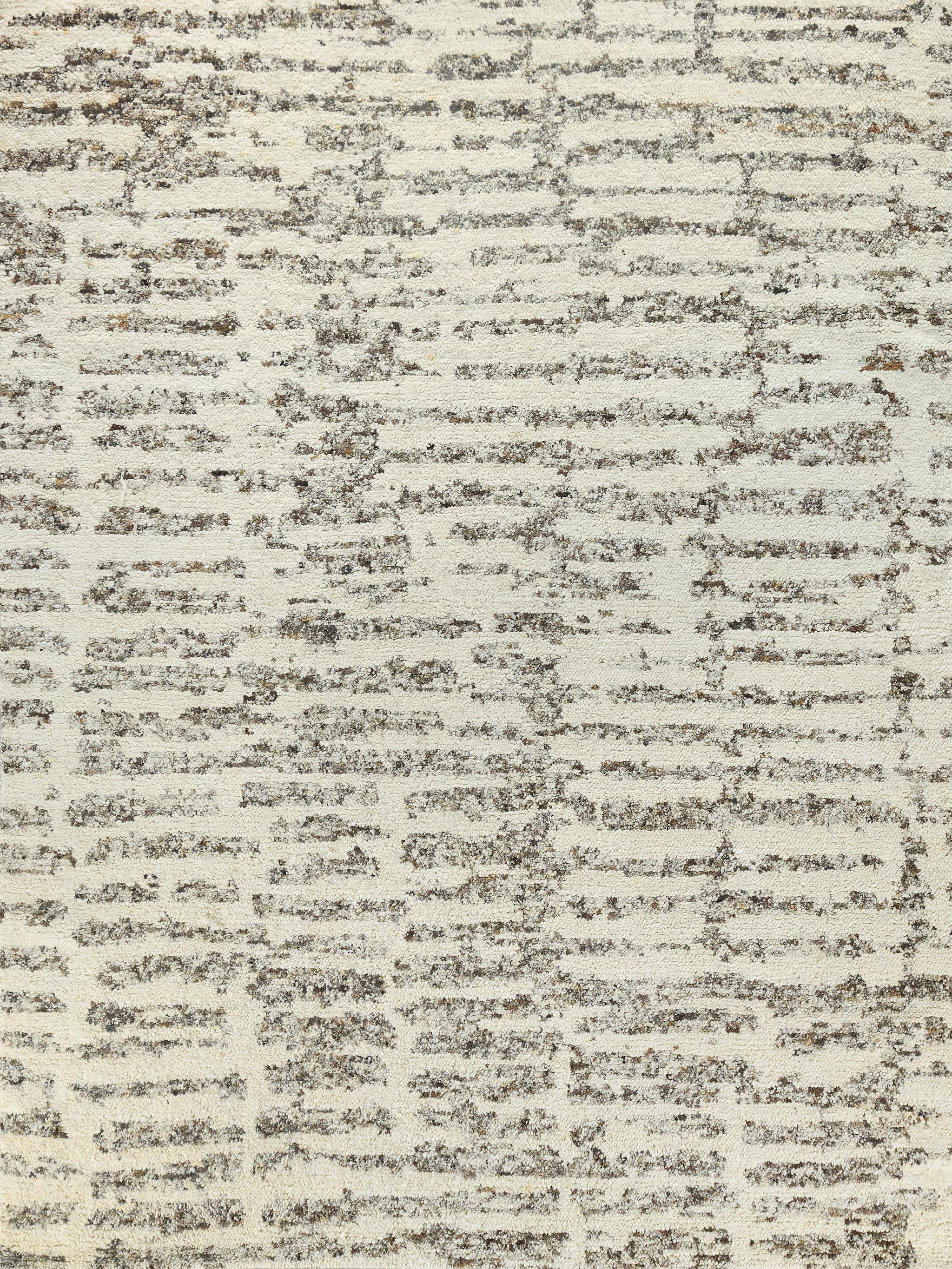 Exquisite Rugs Tahoe Hand-Knotted Wool 5316 Brown/Taupe/Ivory 10' X 8' Area Rug - Image 6