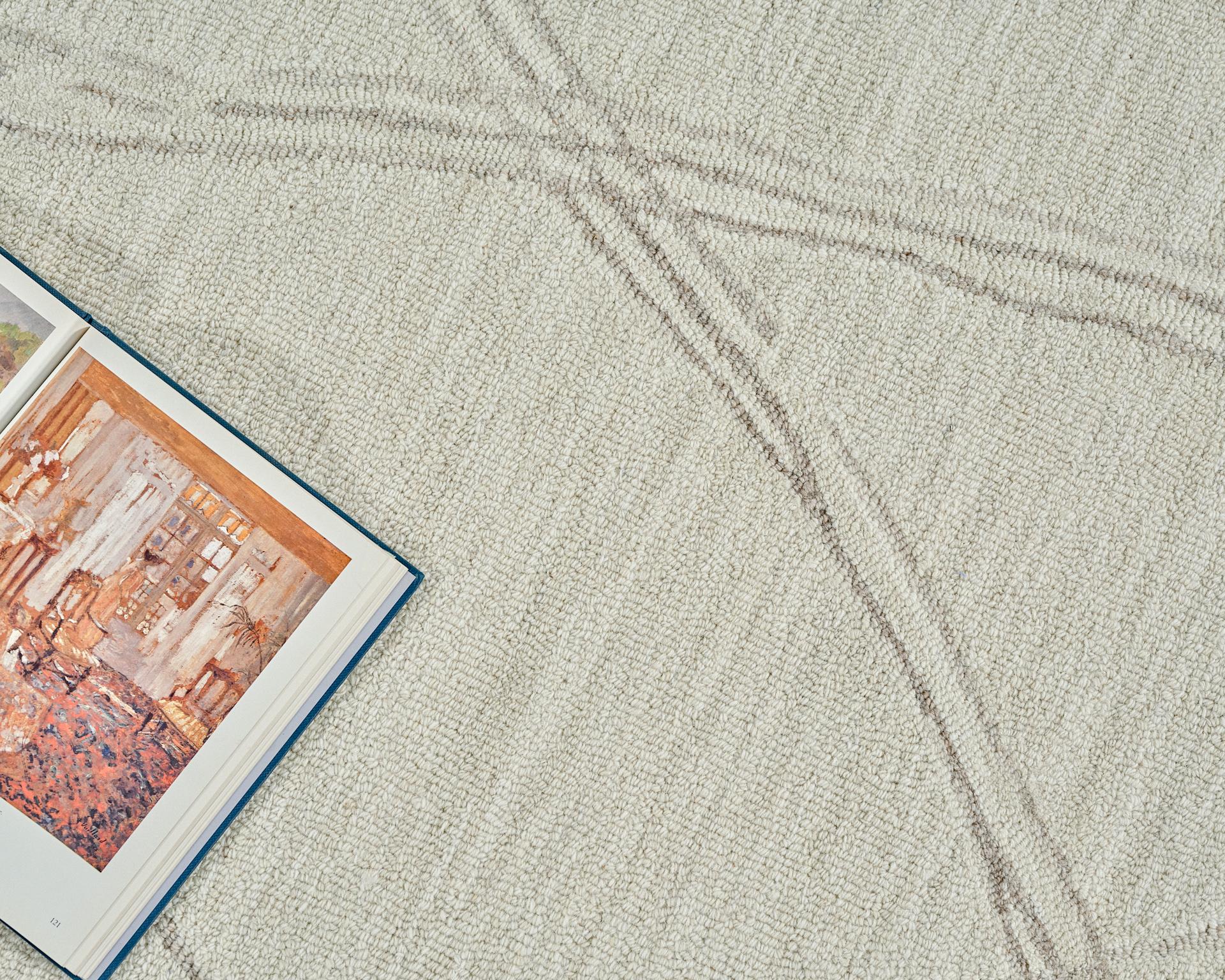 Exquisite Rugs Tangiers Handmade Hand-Tufted New Zealand Wool On Canvas 6864 Ivory/Beige 15' X 12' Area Rug - Image 7