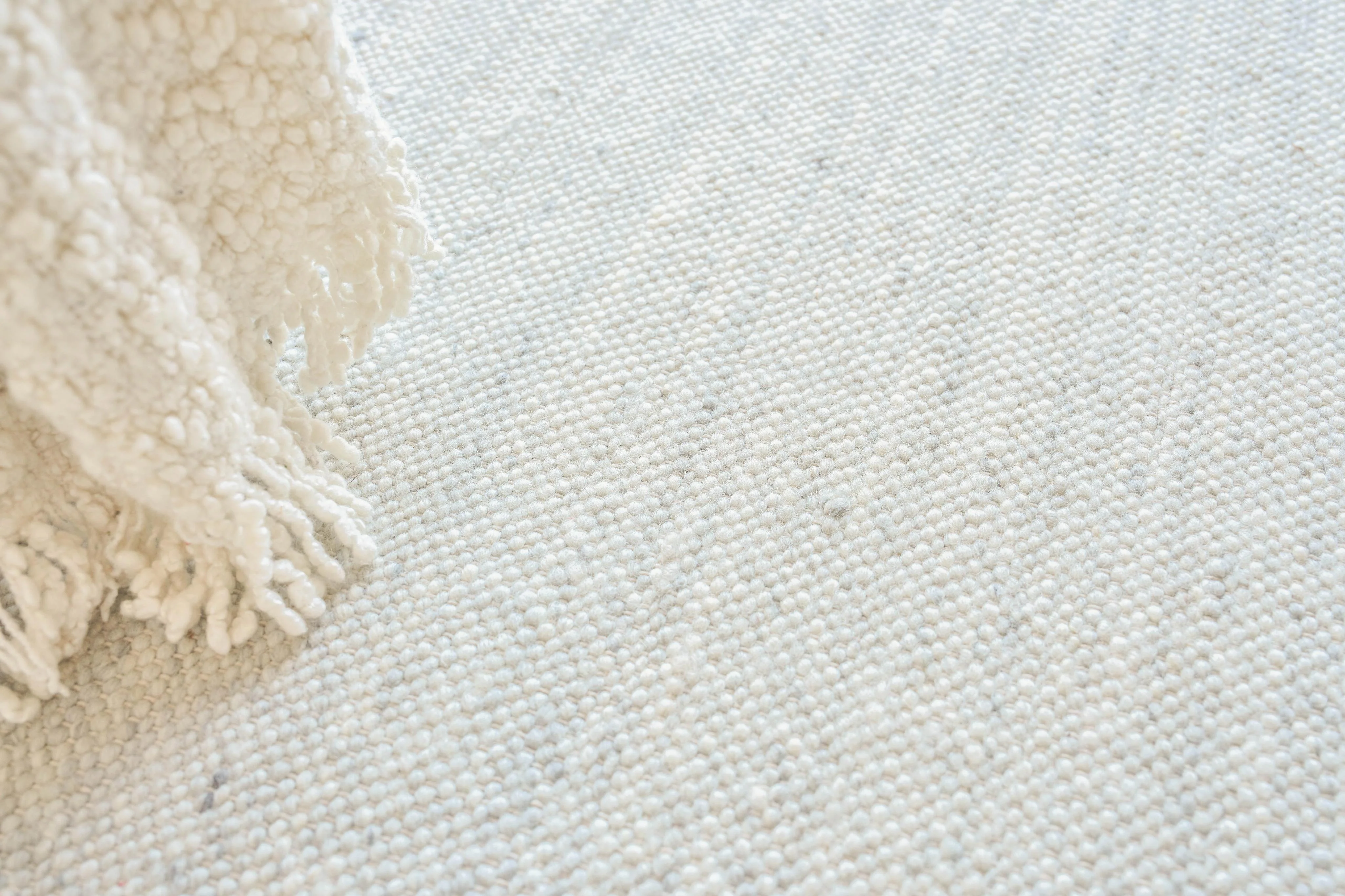 Exquisite Rugs Tocayo Flatweave New Zealand Wool 4596 Ivory/Light Blue 12' X 9' Area Rug - Image 7