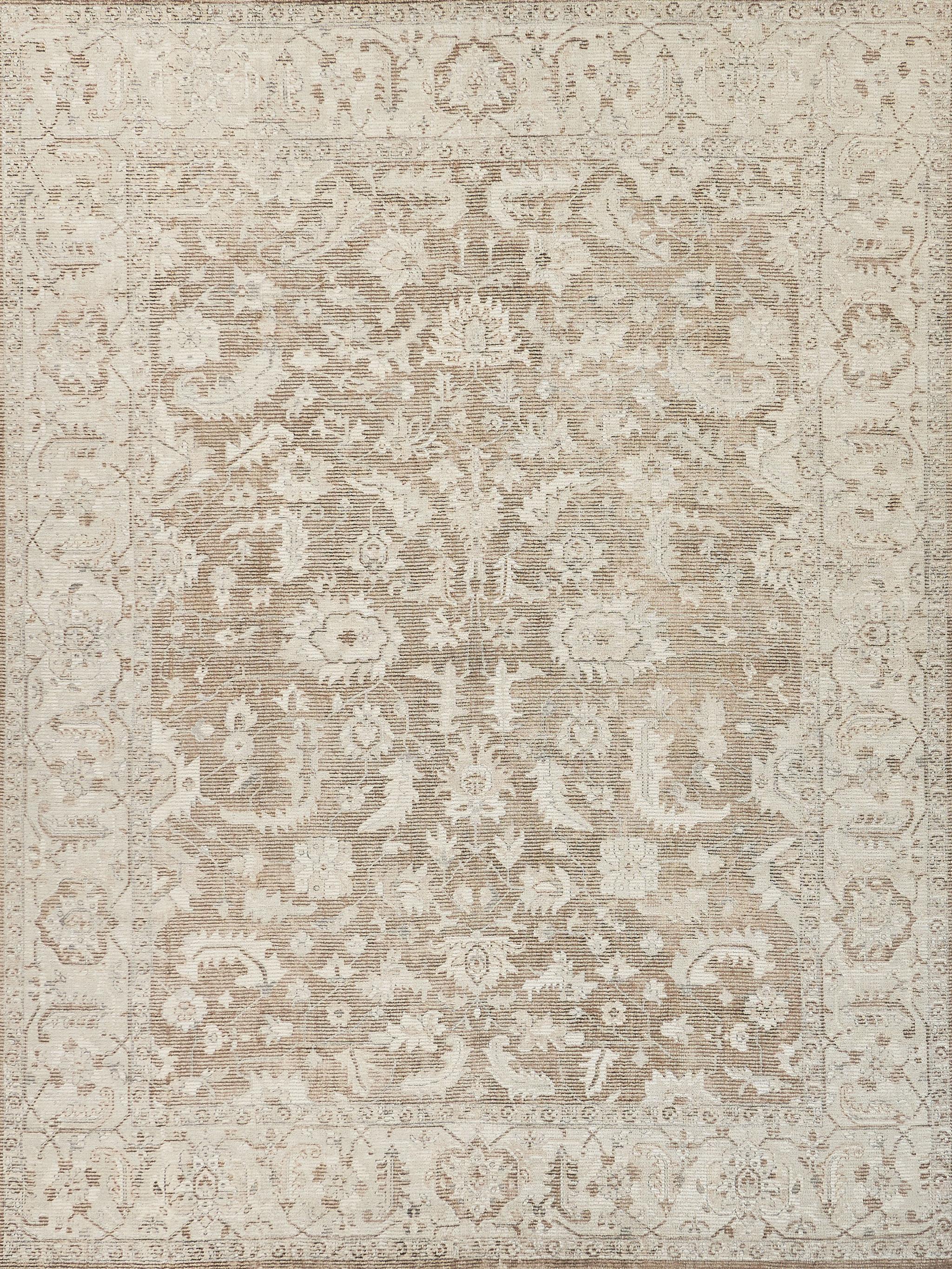 Exquisite Rugs Tuscany Hand-Loomed Wool/Bamboo Silk 4106 Brown 10' X 8' Area Rug - Image 8